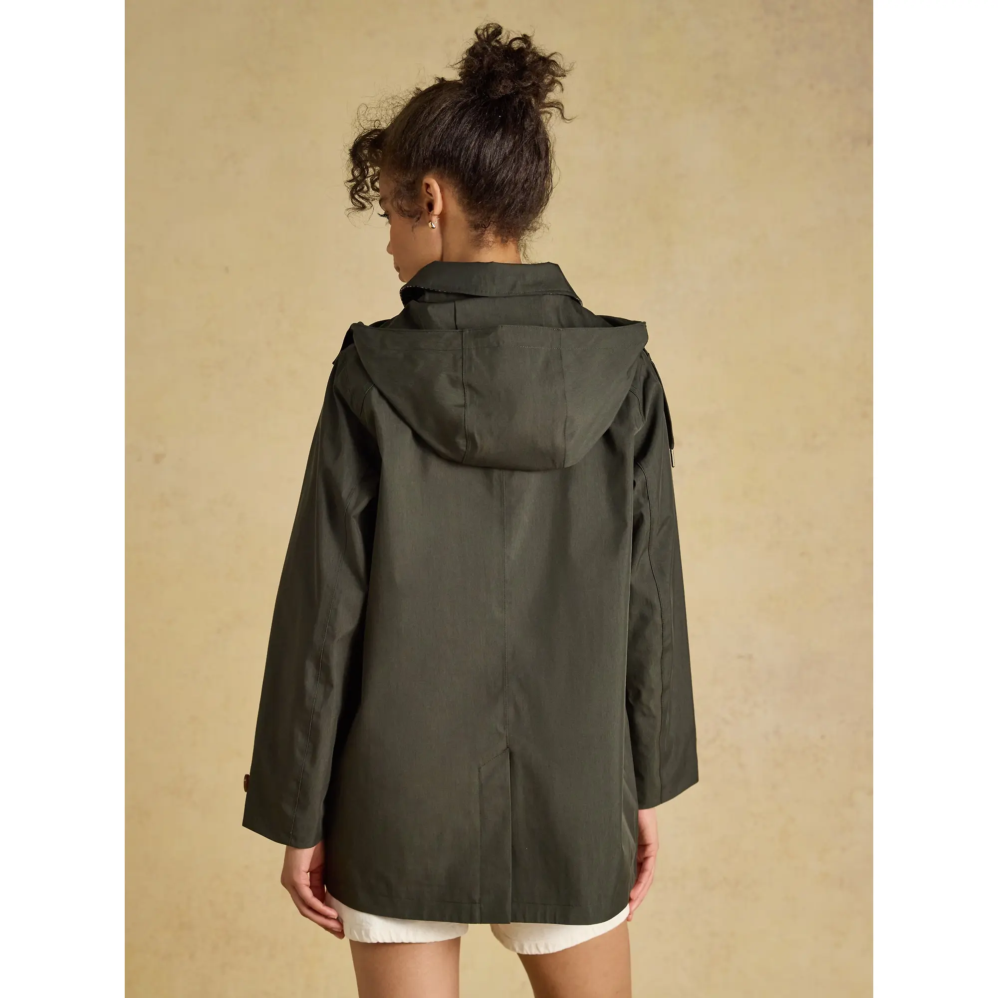 Product image 3 of 10 of Joules Women's Rainmore Raincoat - Khaki Green