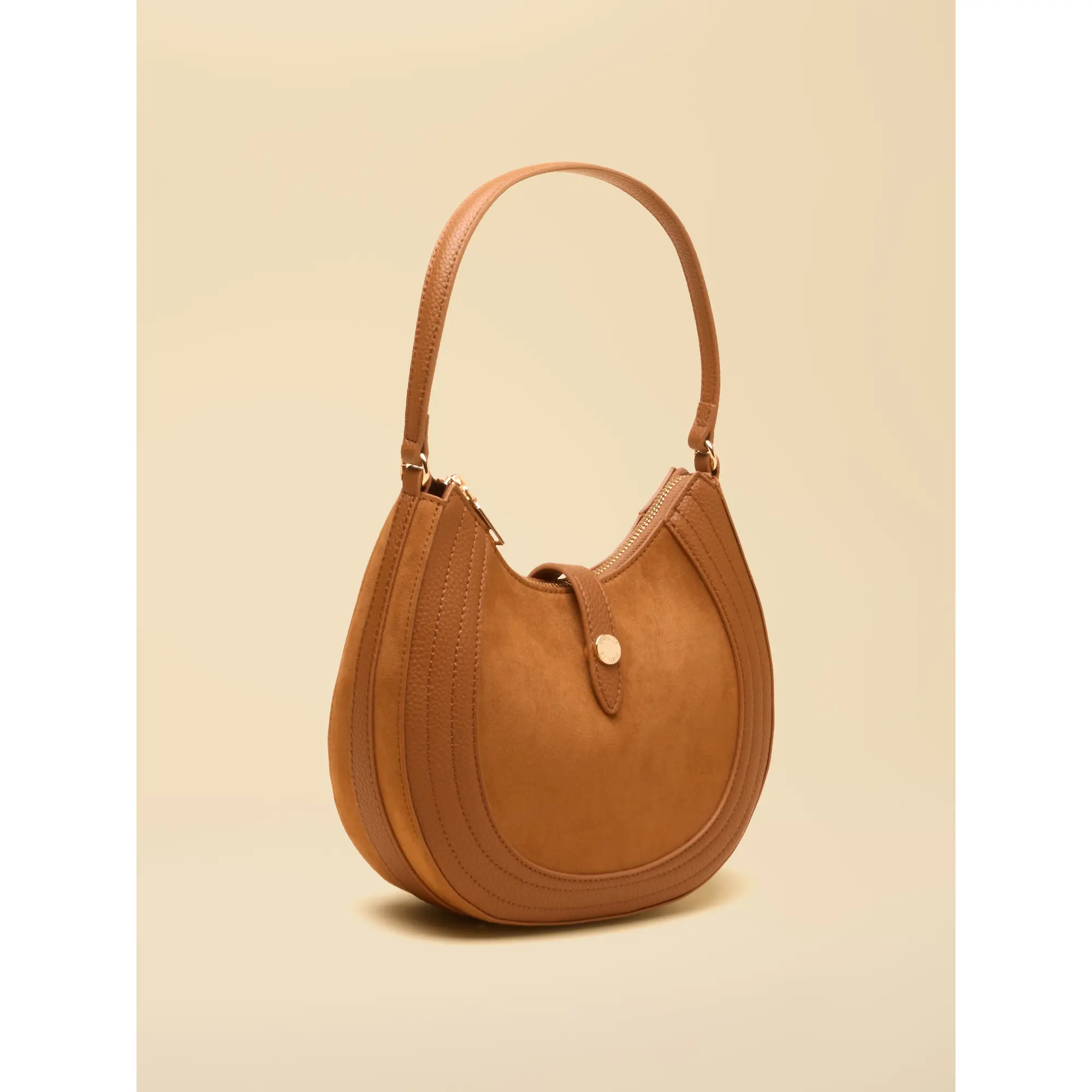 Product image 5 of 8 of Joules Women's Crossbody Saddle Bag - Tan Brown