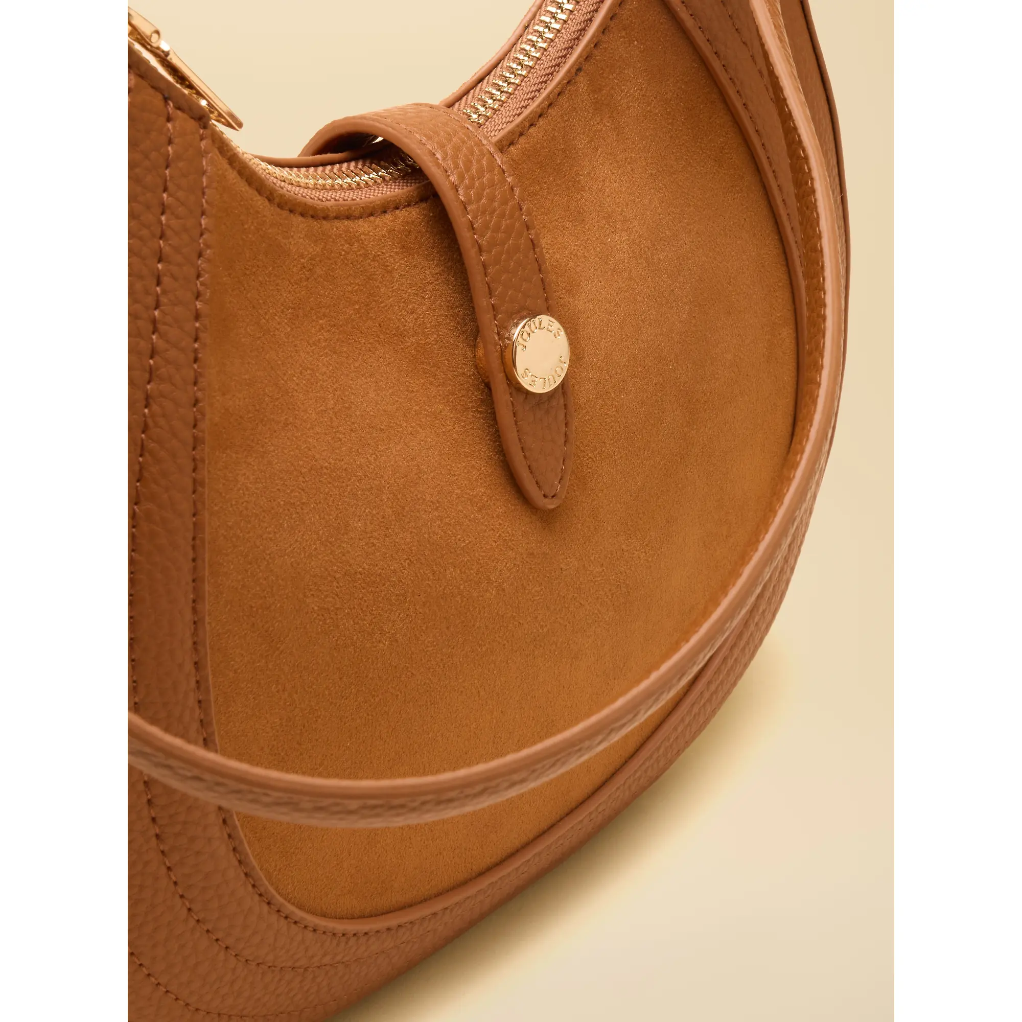 Product image 7 of 8 of Joules Women's Crossbody Saddle Bag - Tan Brown