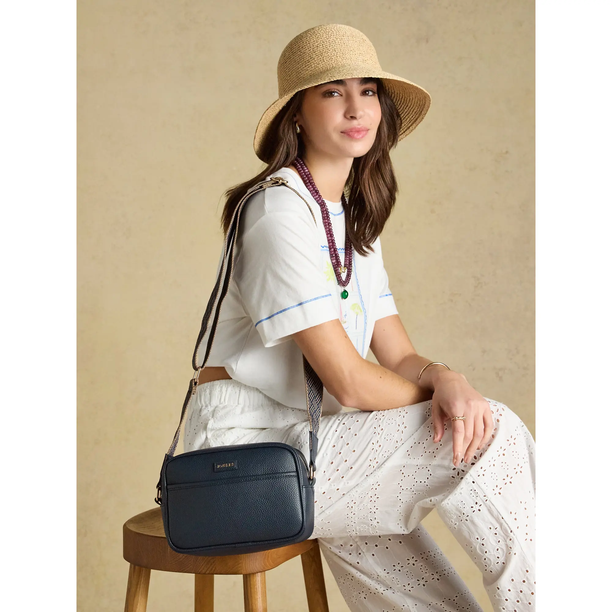 Product image 2 of 7 of Joules Women's Trent Crossbody Bag - Navy