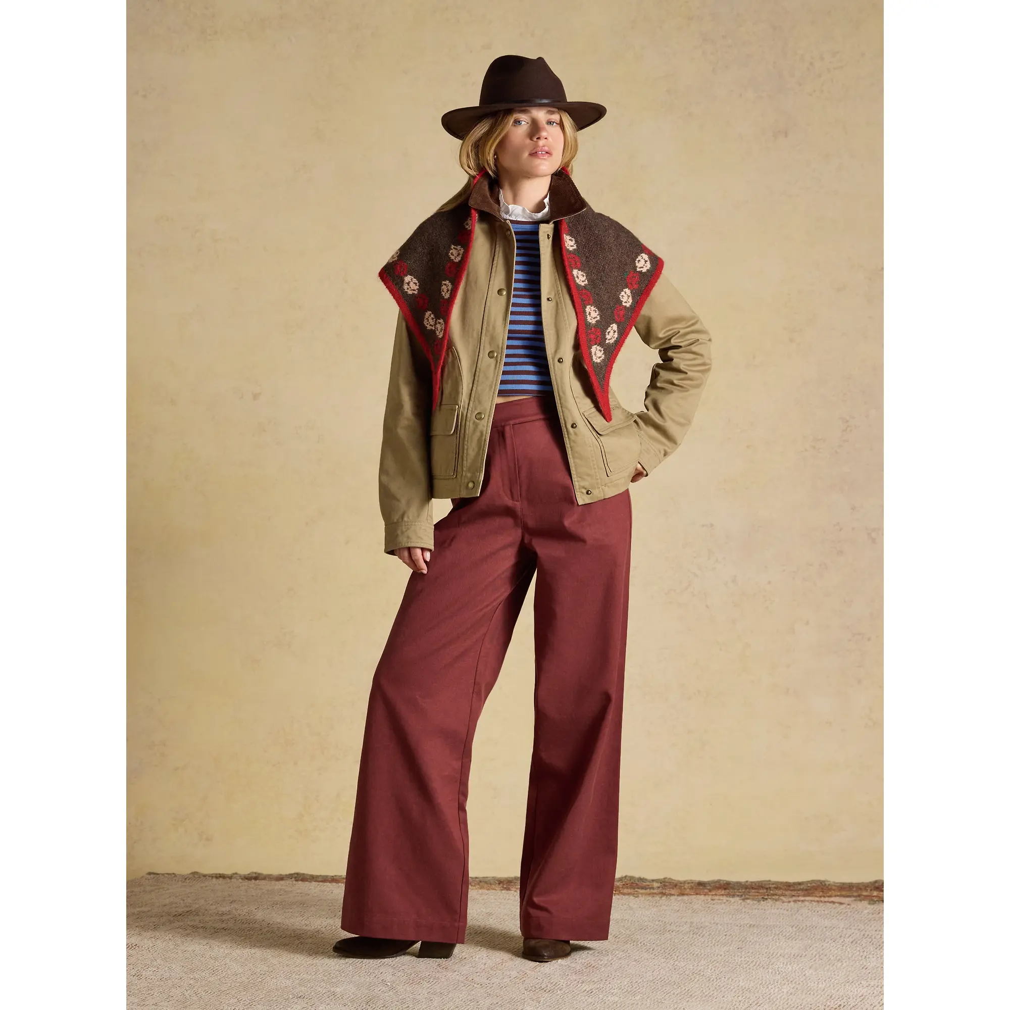 Product image 4 of 9 of Joules Women's Barn Jacket - Tan Brown