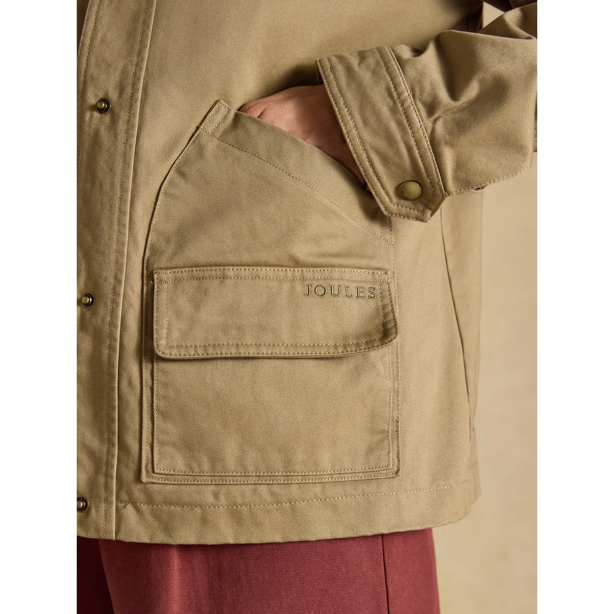 Product image 5 of 9 of Joules Women's Barn Jacket - Tan Brown