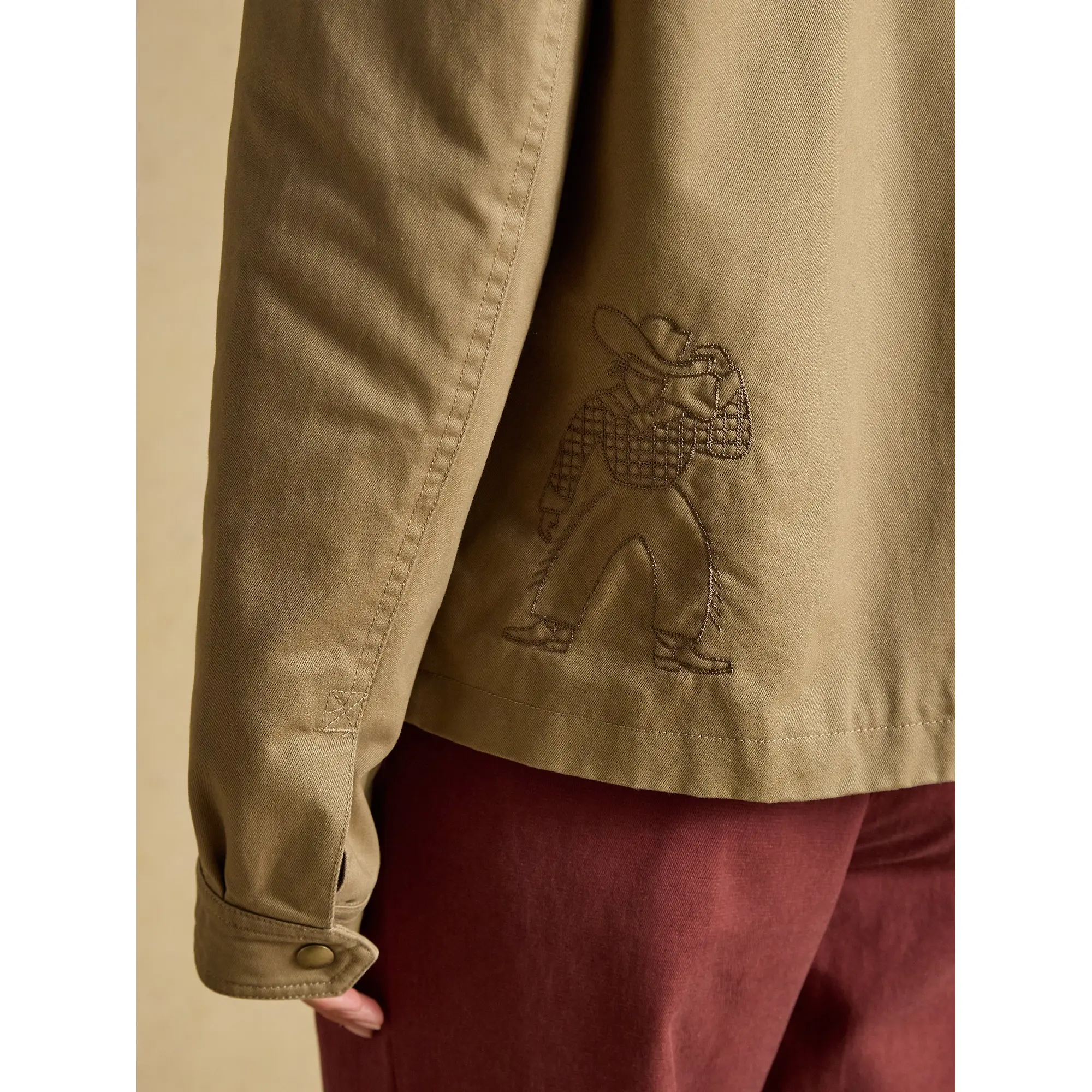 Product image 9 of 9 of Joules Women's Barn Jacket - Tan Brown