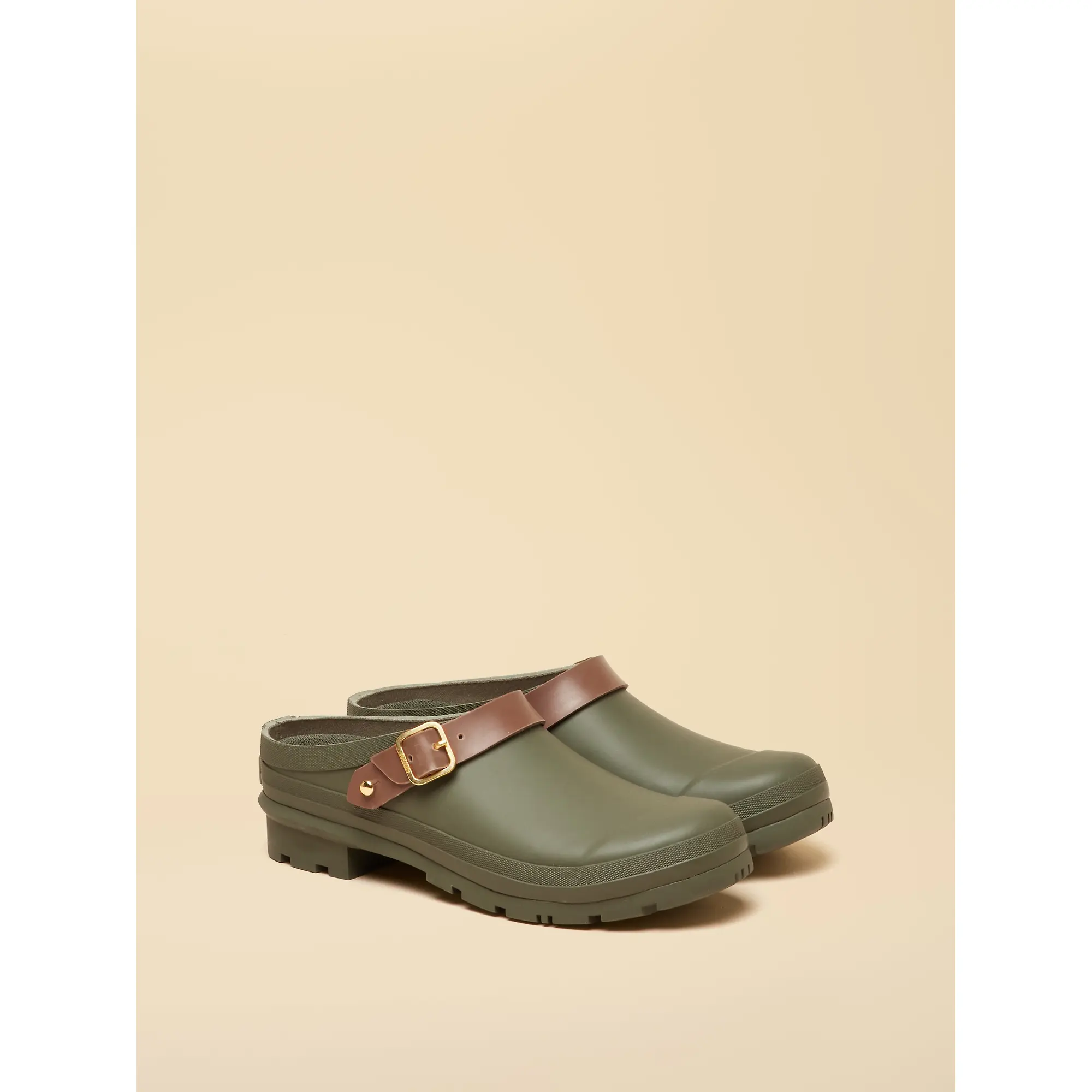 Product image 2 of 6 of Joules Women's Elbridge Welly Clogs - Khaki Green