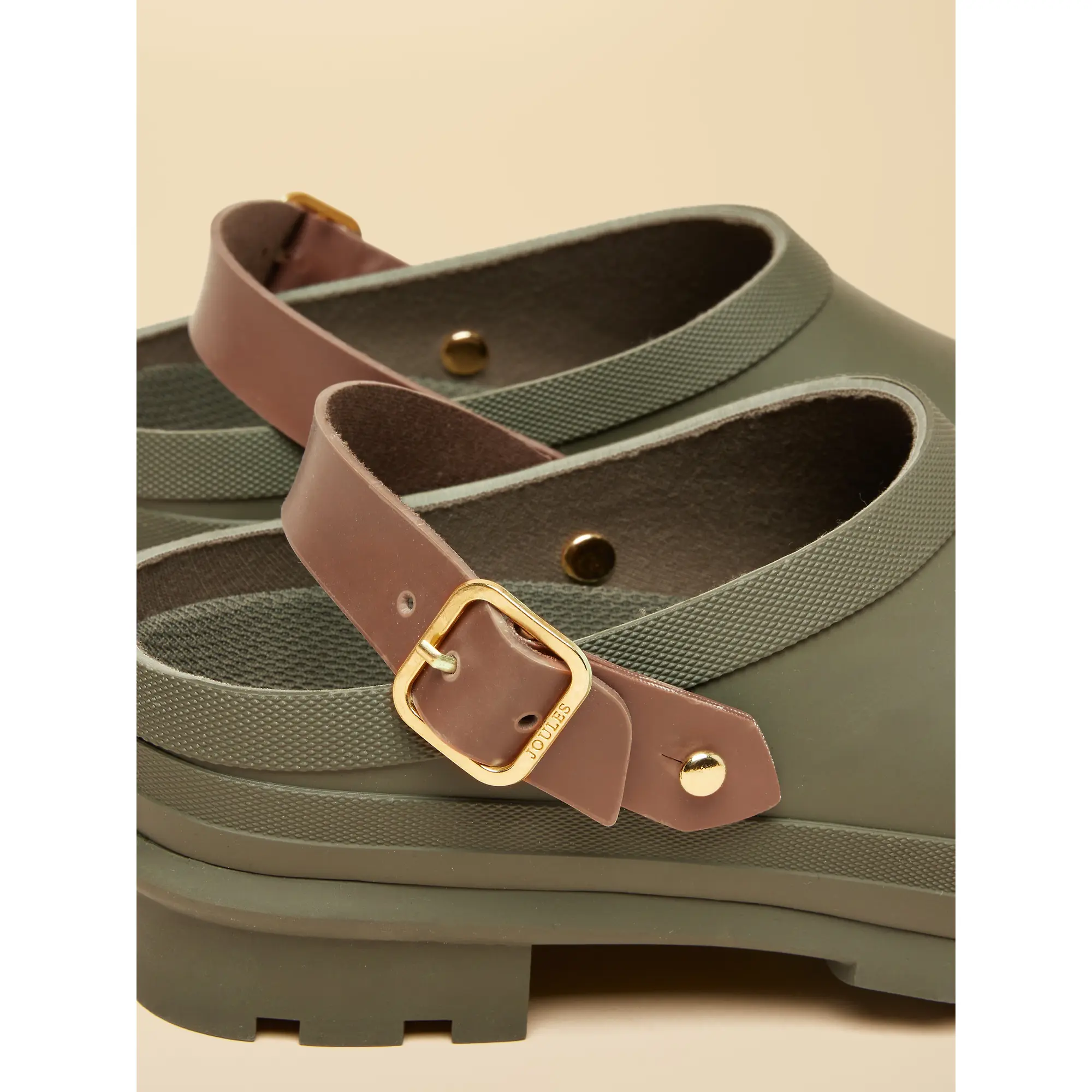 Product image 5 of 6 of Joules Women's Elbridge Welly Clogs - Khaki Green
