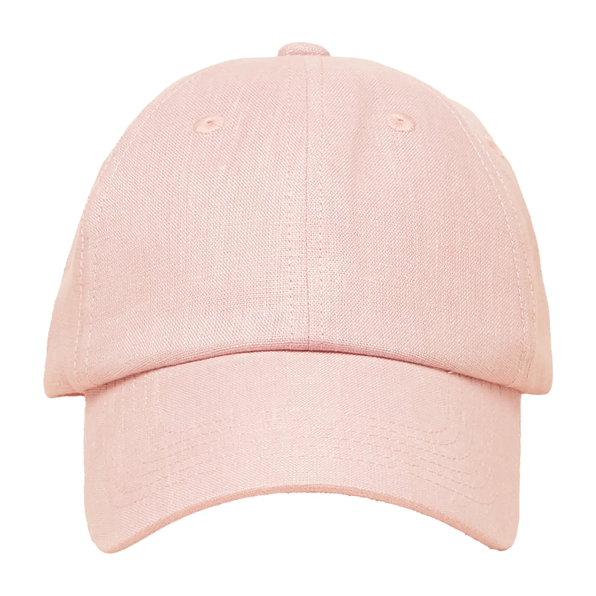 Product image 1 of 7 of Joules Women's Daley Linen Baseball Cap - Pink