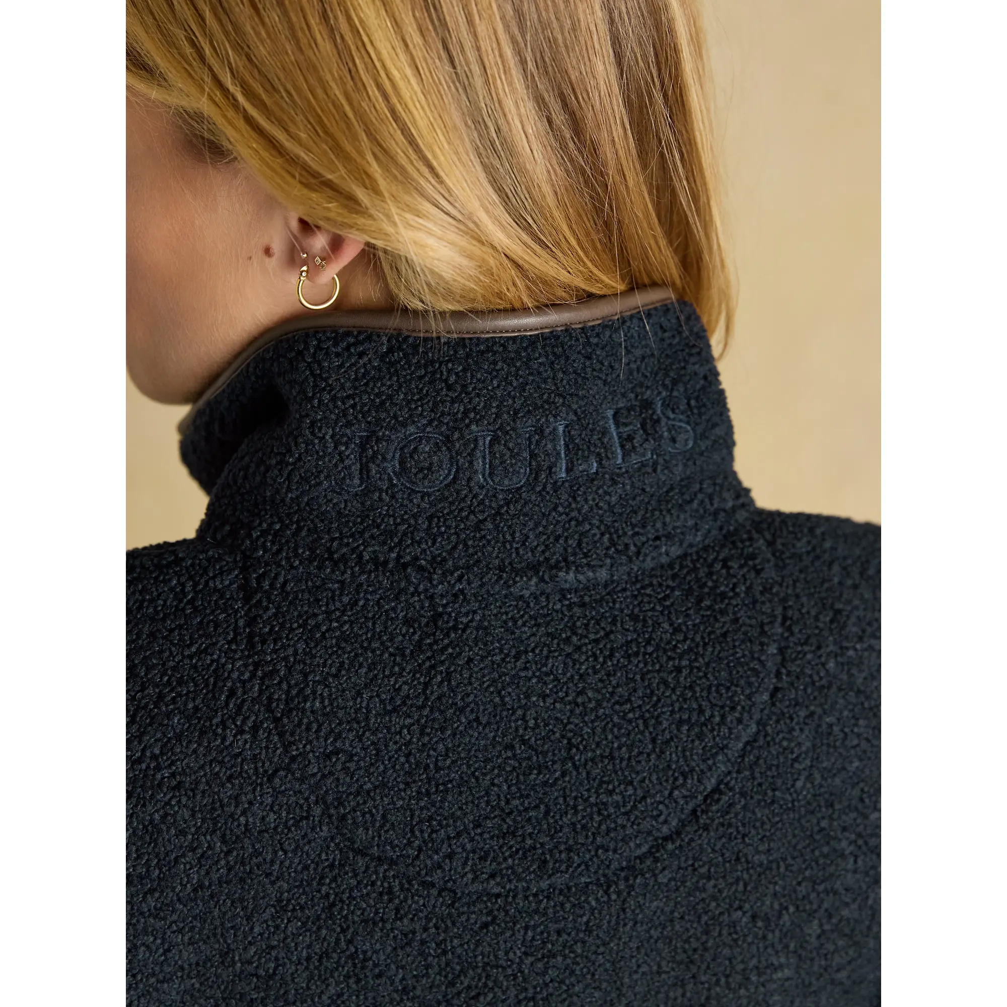 Product image 10 of 11 of Joules Women's Borg Heritage Fleece Gilet - Navy
