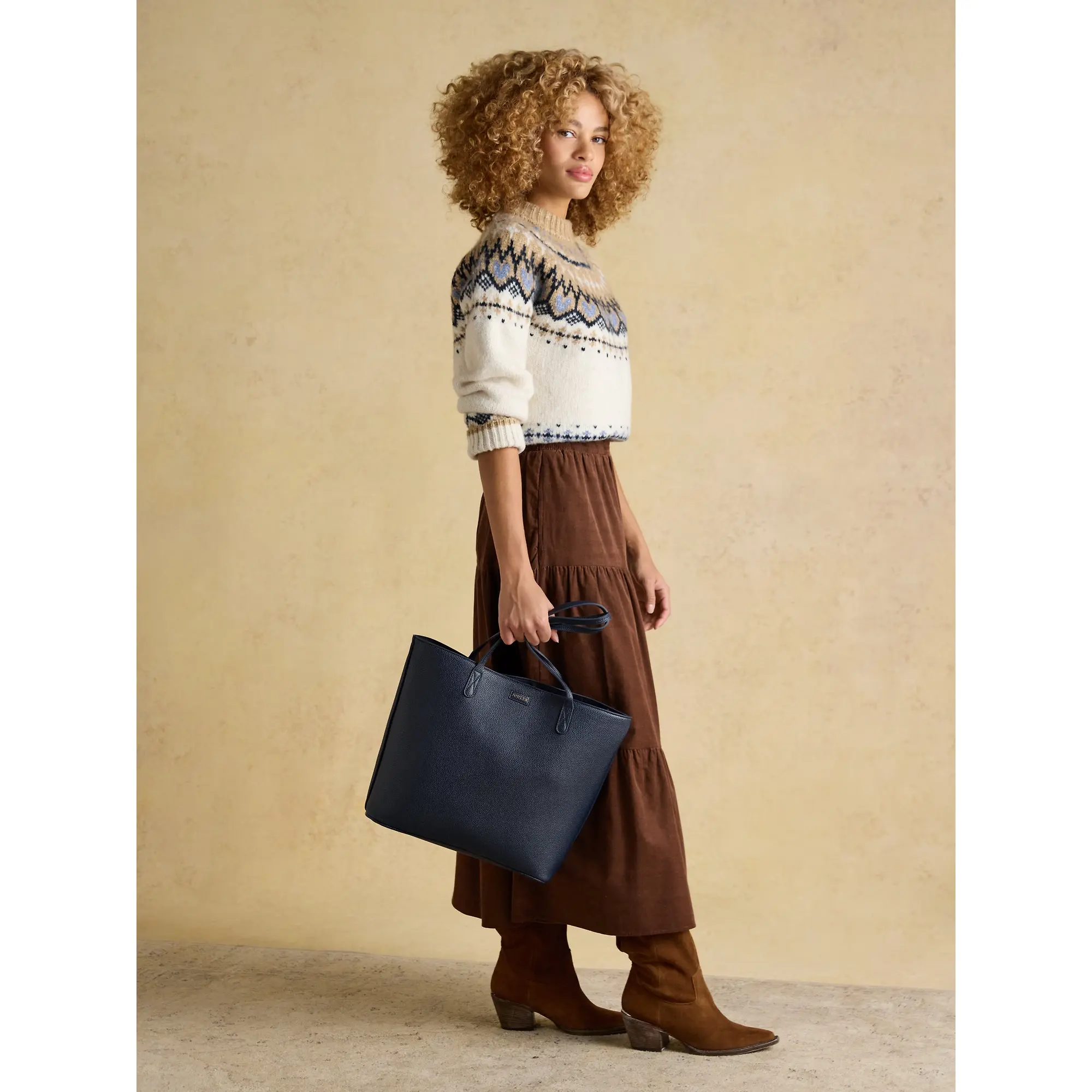 Product image 3 of 10 of Joules Women's Jemima Tote Bag - Navy