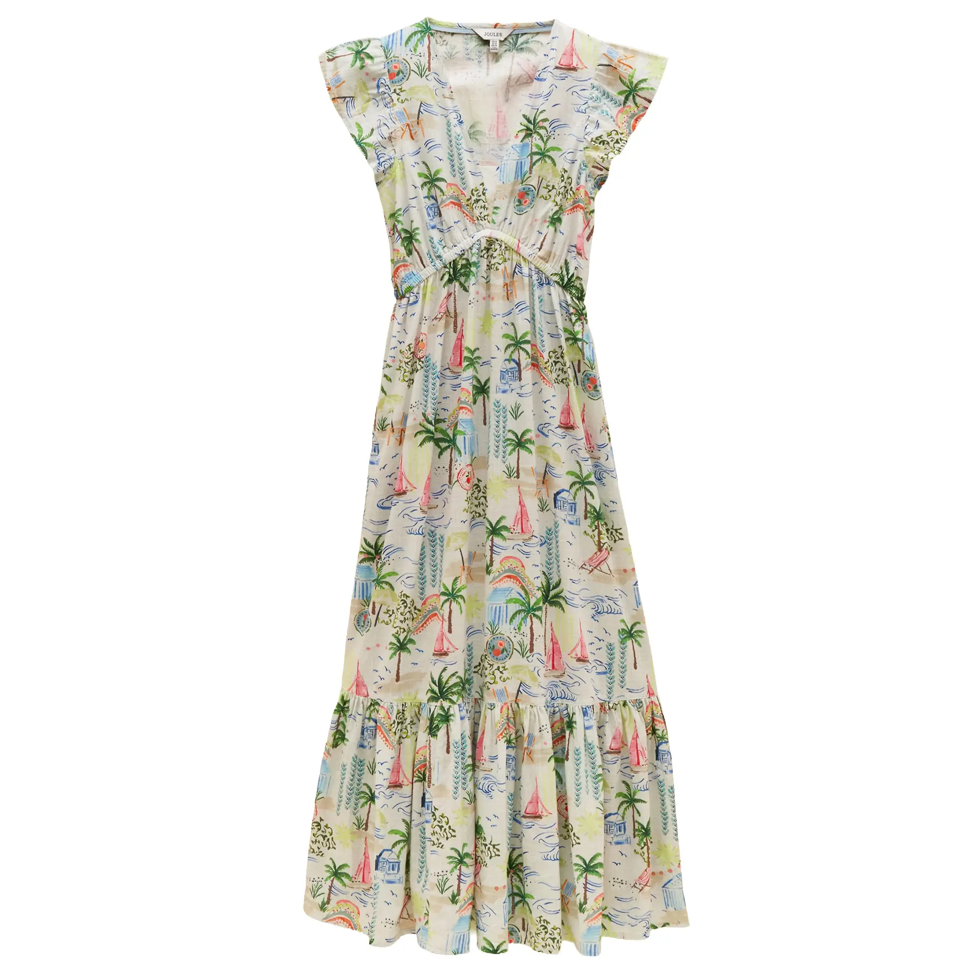 Product image 1 of 8 of Joules Women's Winnie Dress - Multi/White