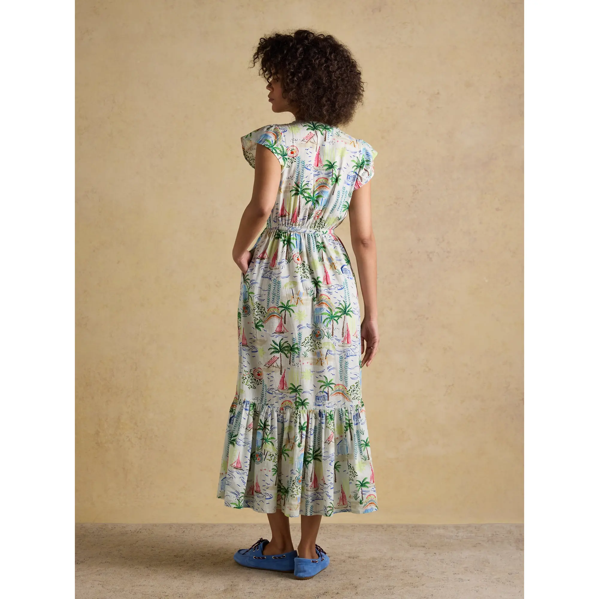 Product image 3 of 8 of Joules Women's Winnie Dress - Multi/White