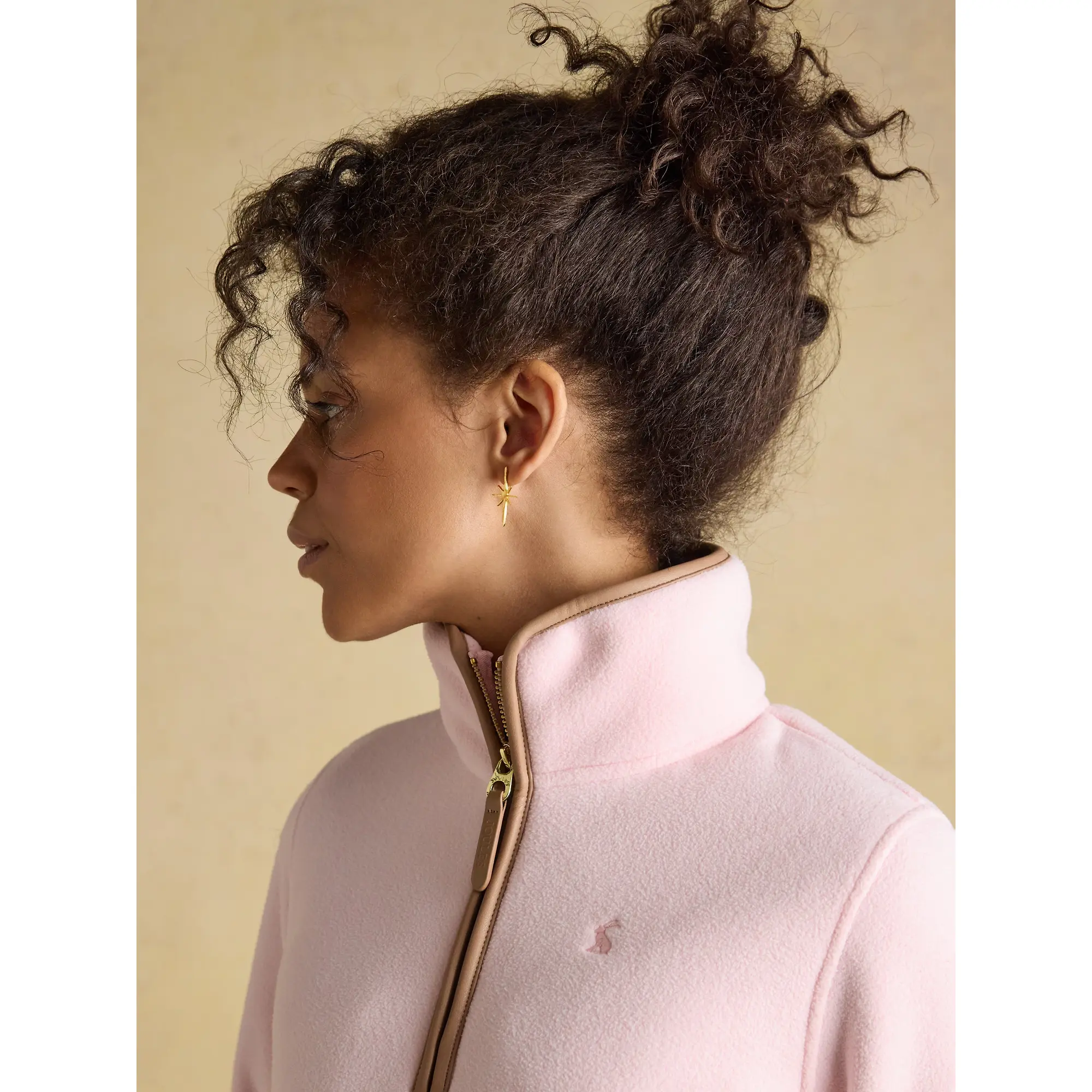 Product image 6 of 7 of Joules Women's Heritage Quarter Zip Fleece - Light Pink