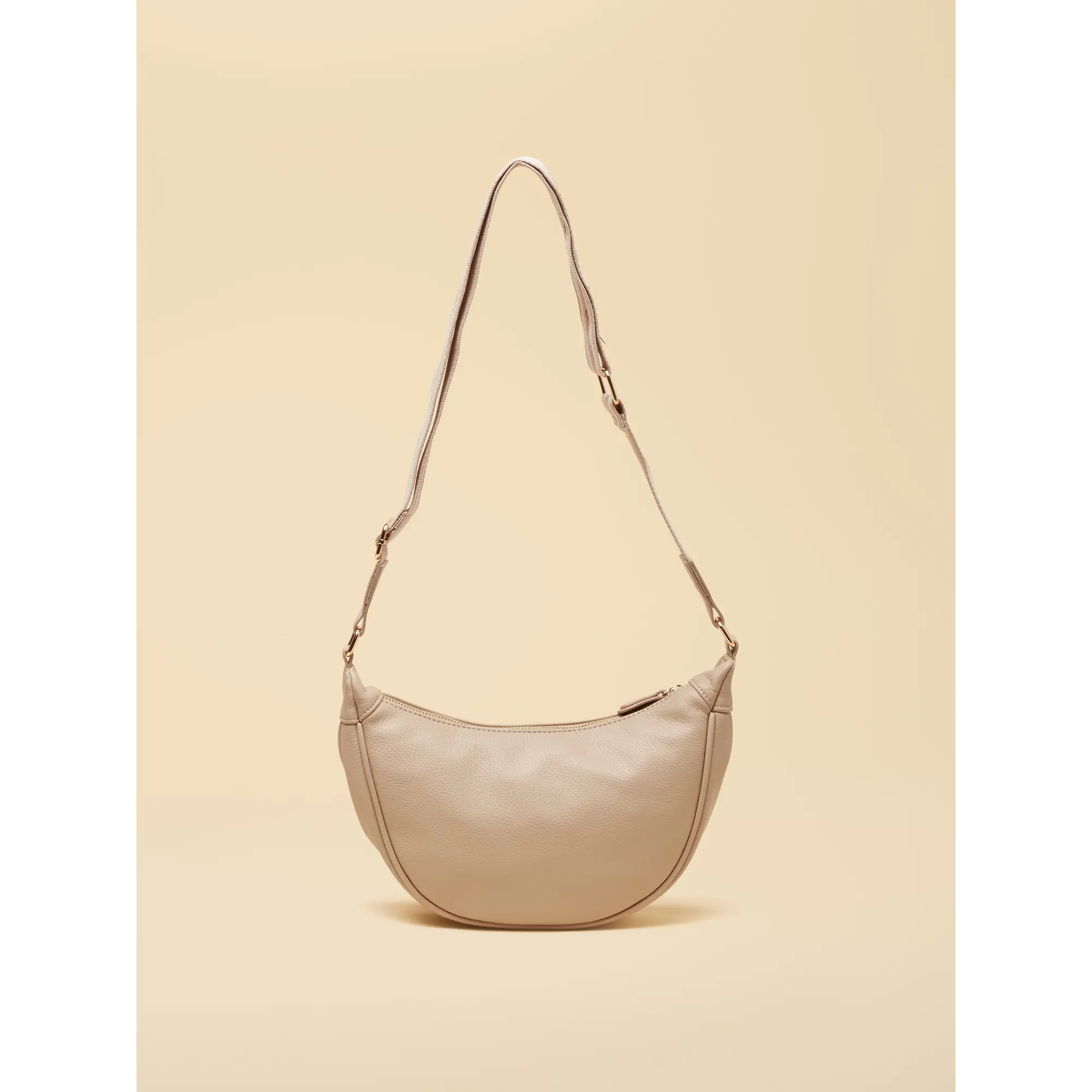Product image 6 of 8 of Joules Women's Jade Half Moon Adjustable Cross Body Bag - Neutral