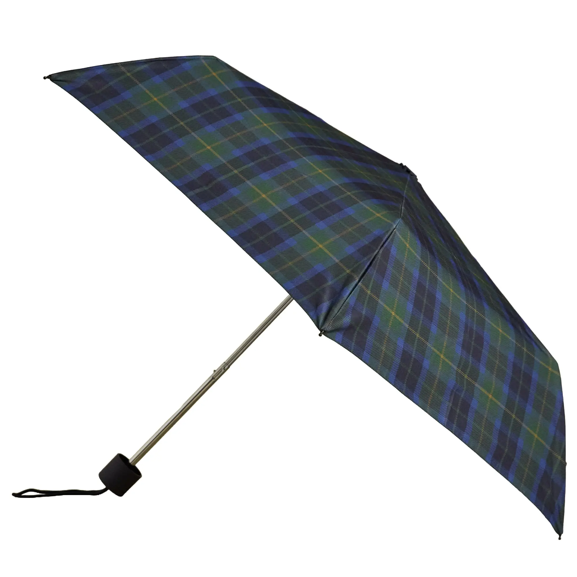 Product image 1 of 8 of Joules Women's Rayne Umbrella - Blue / Green Check