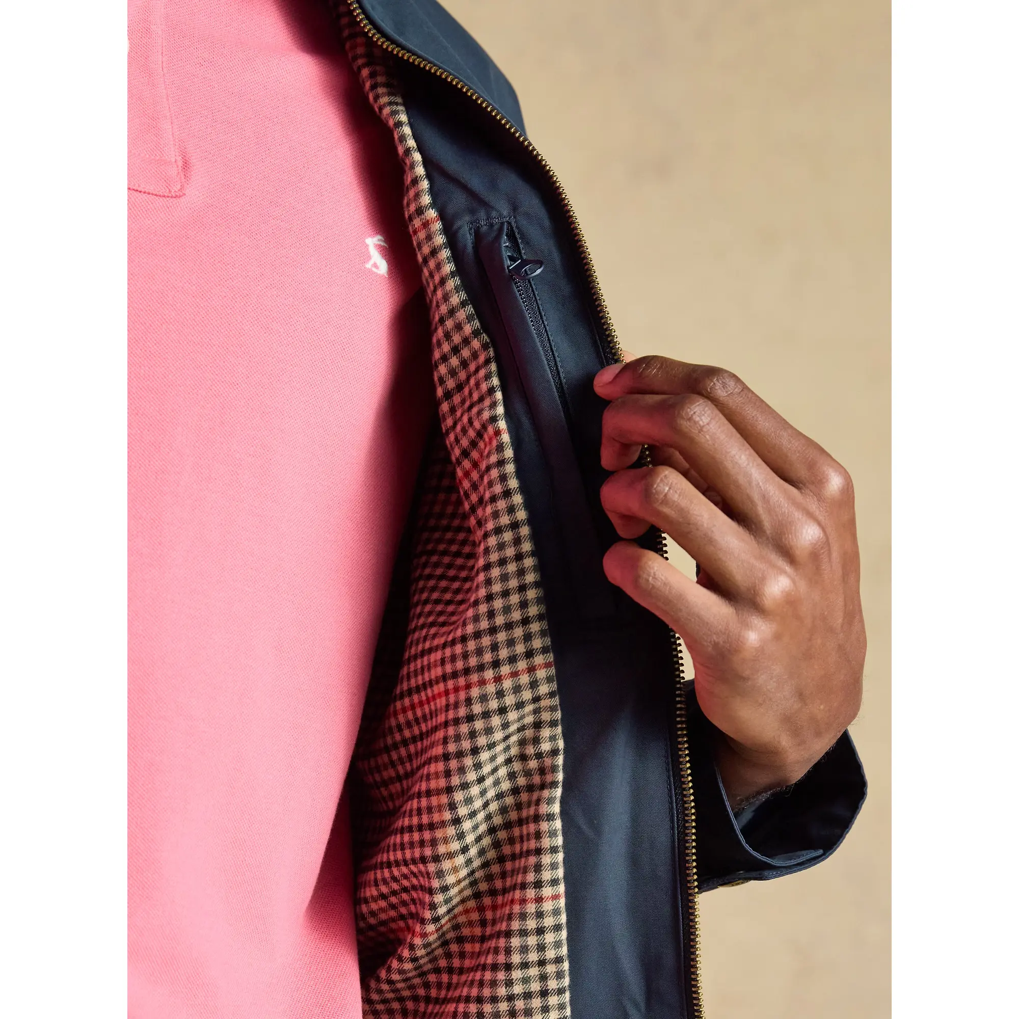 Product image 9 of 10 of Joules Men's Harrington Jacket - Navy