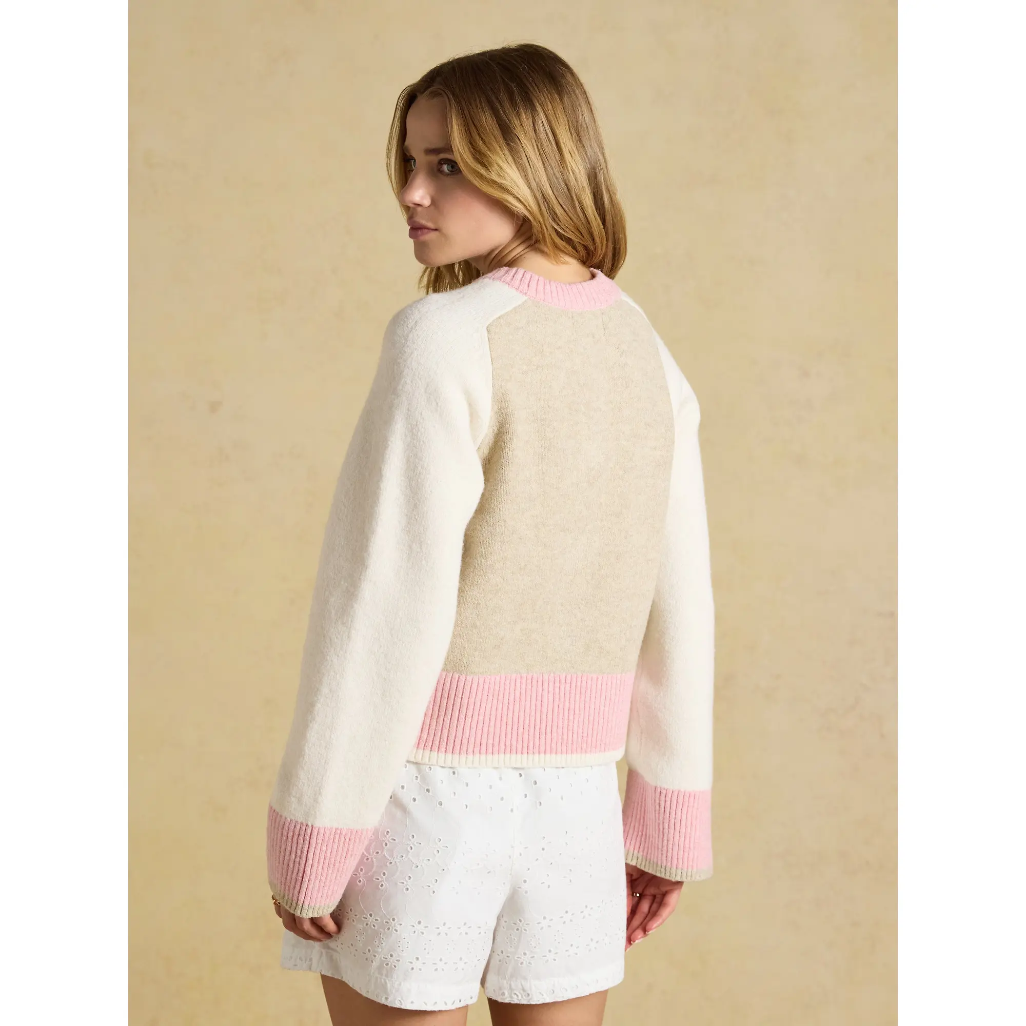 Product image 3 of 9 of Joules Women's Nora Cardigan - Cream