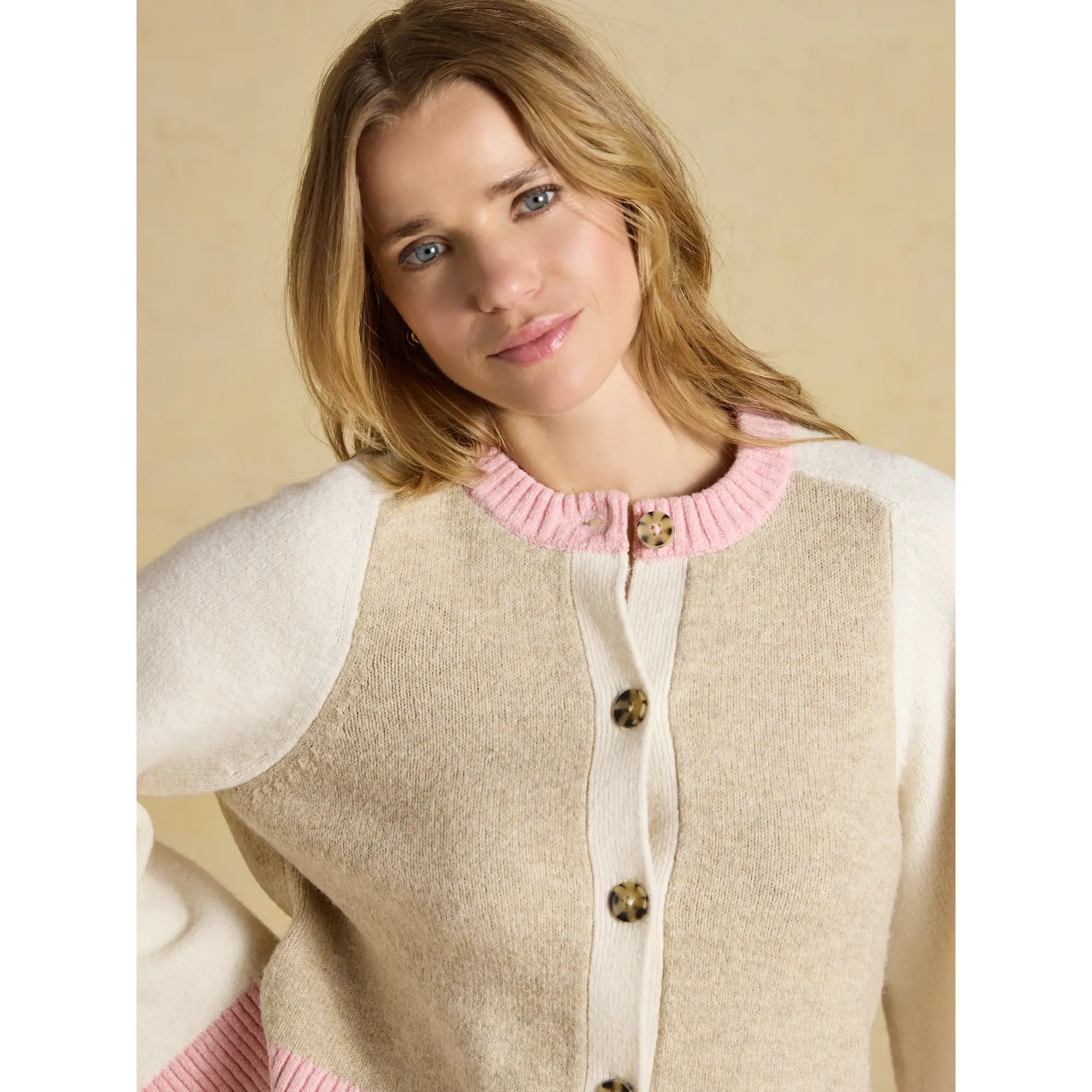 Product image 5 of 9 of Joules Women's Nora Cardigan - Cream