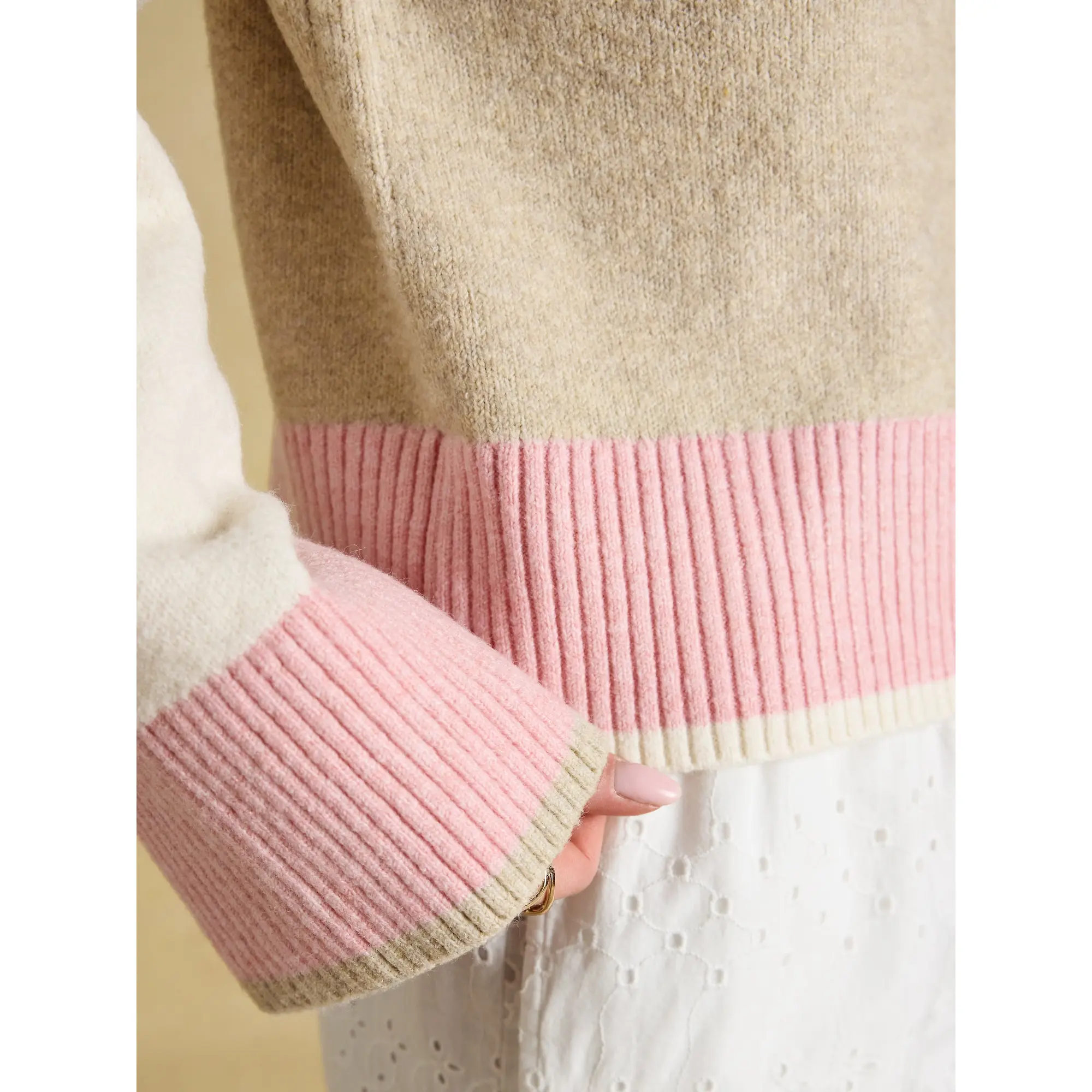 Product image 6 of 9 of Joules Women's Nora Cardigan - Cream