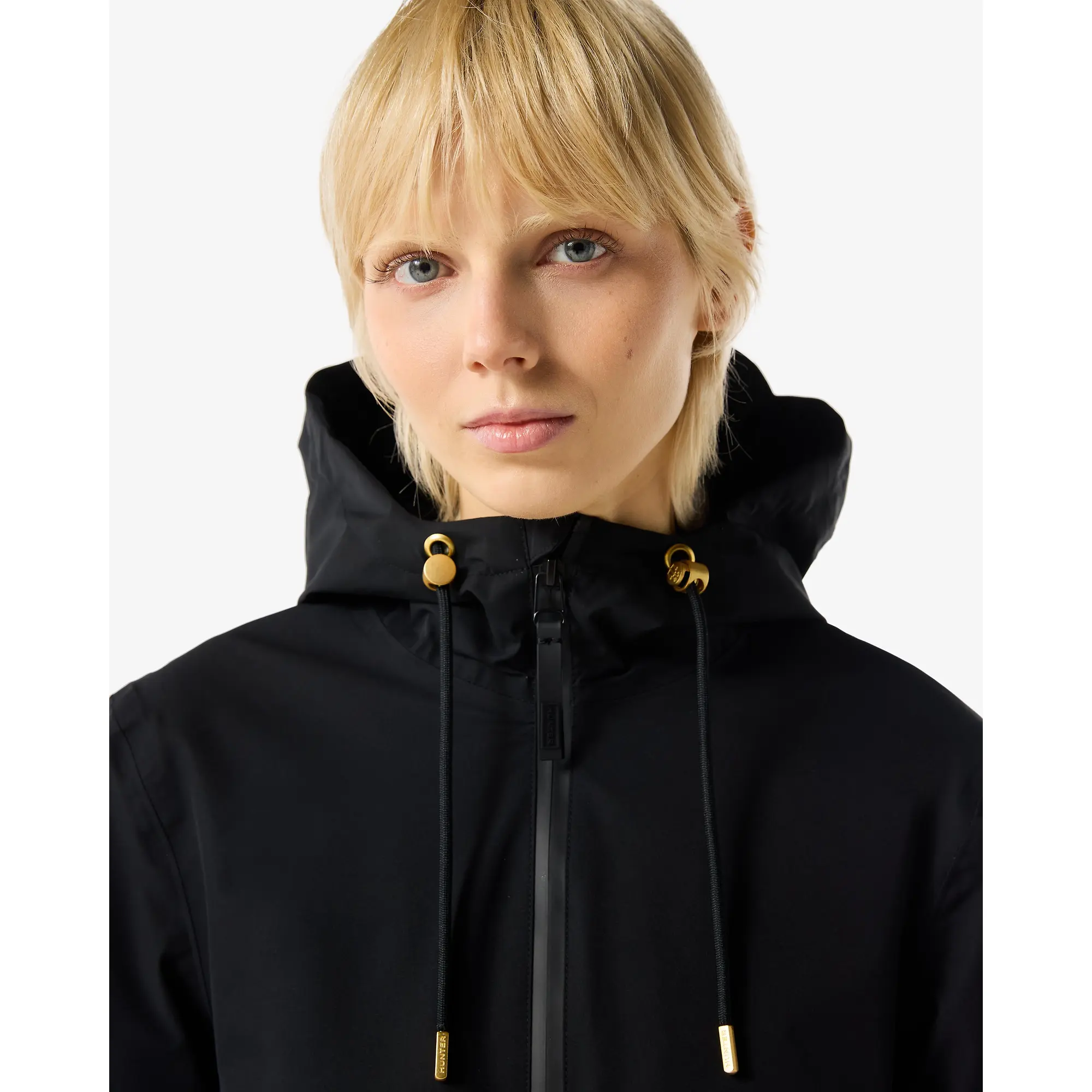 Product image 4 of 9 of Hunter Women's Originals Lightweight Waterproof Jacket - Black