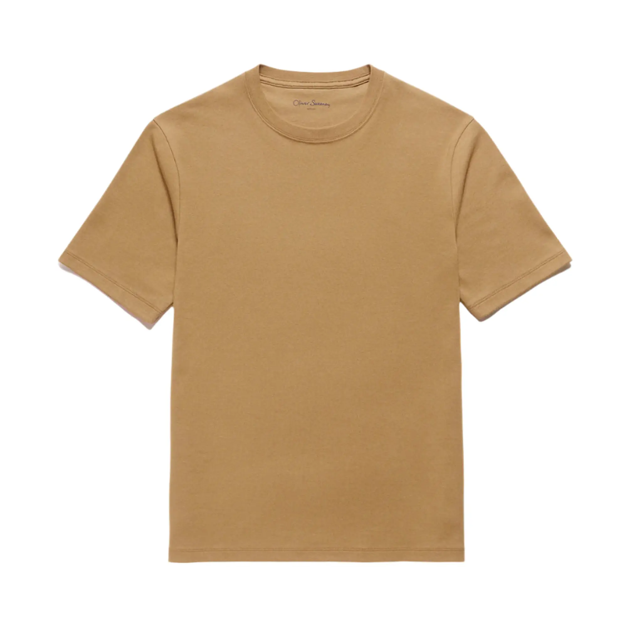 Product image 1 of 7 of Oliver Sweeney Men's Palmela Jersey Cotton T-Shirt - Camel