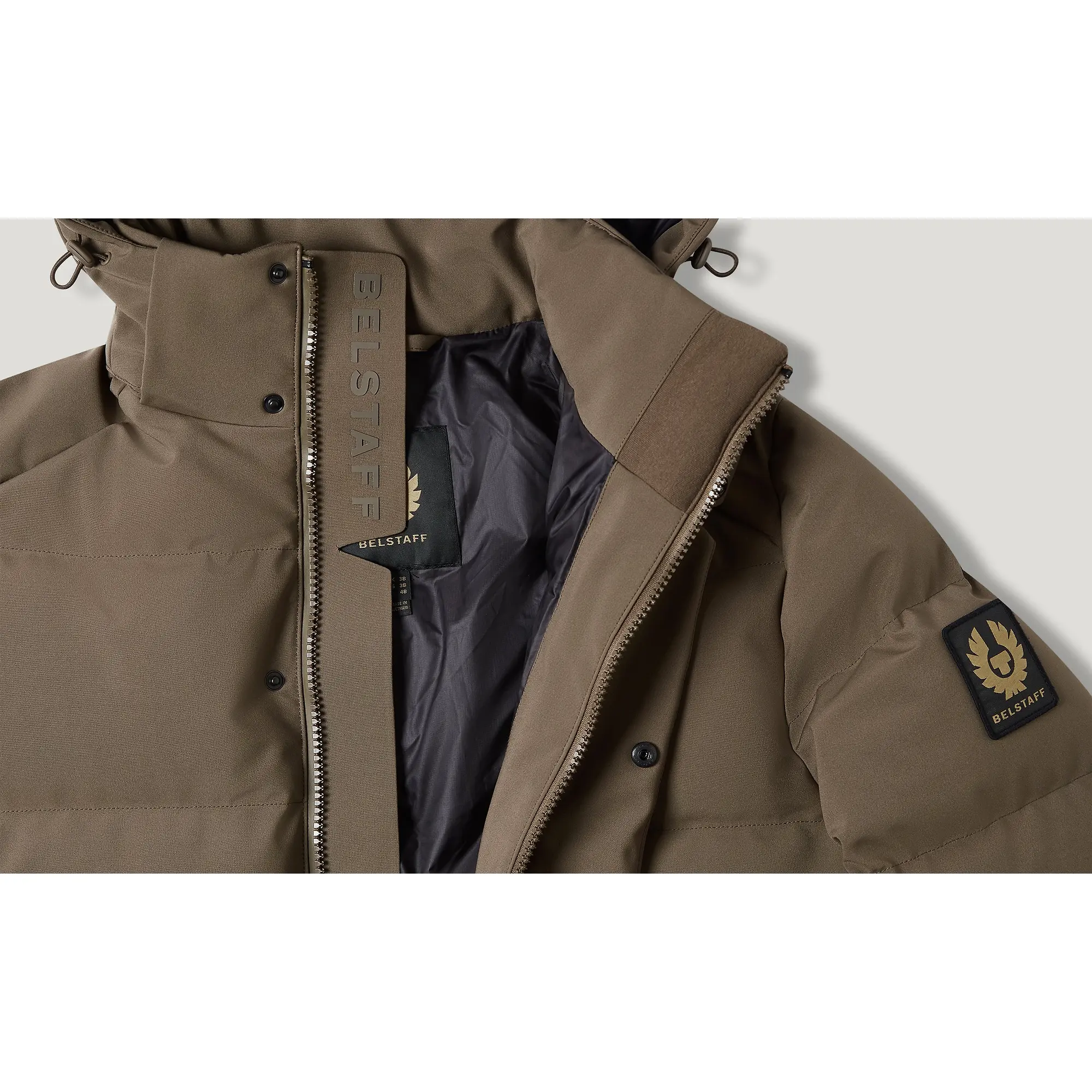 Product image 2 of 3 of Belstaff Men's 3-Layer Stretch Down Pendulum Jacket - Major Brown