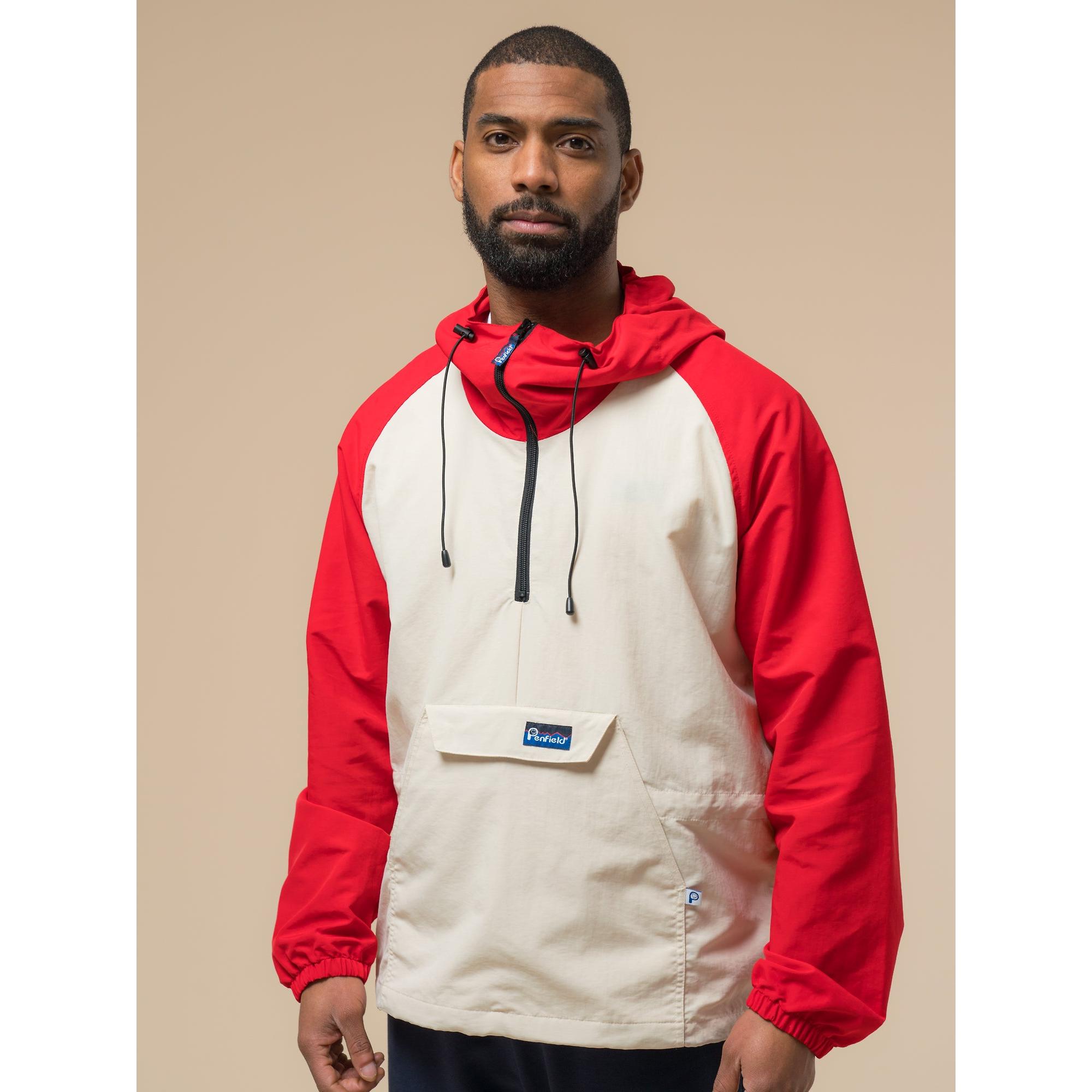 Mens Jackets Penfield Pac Jac Jacket Red Tan PEN FIELD（ペン