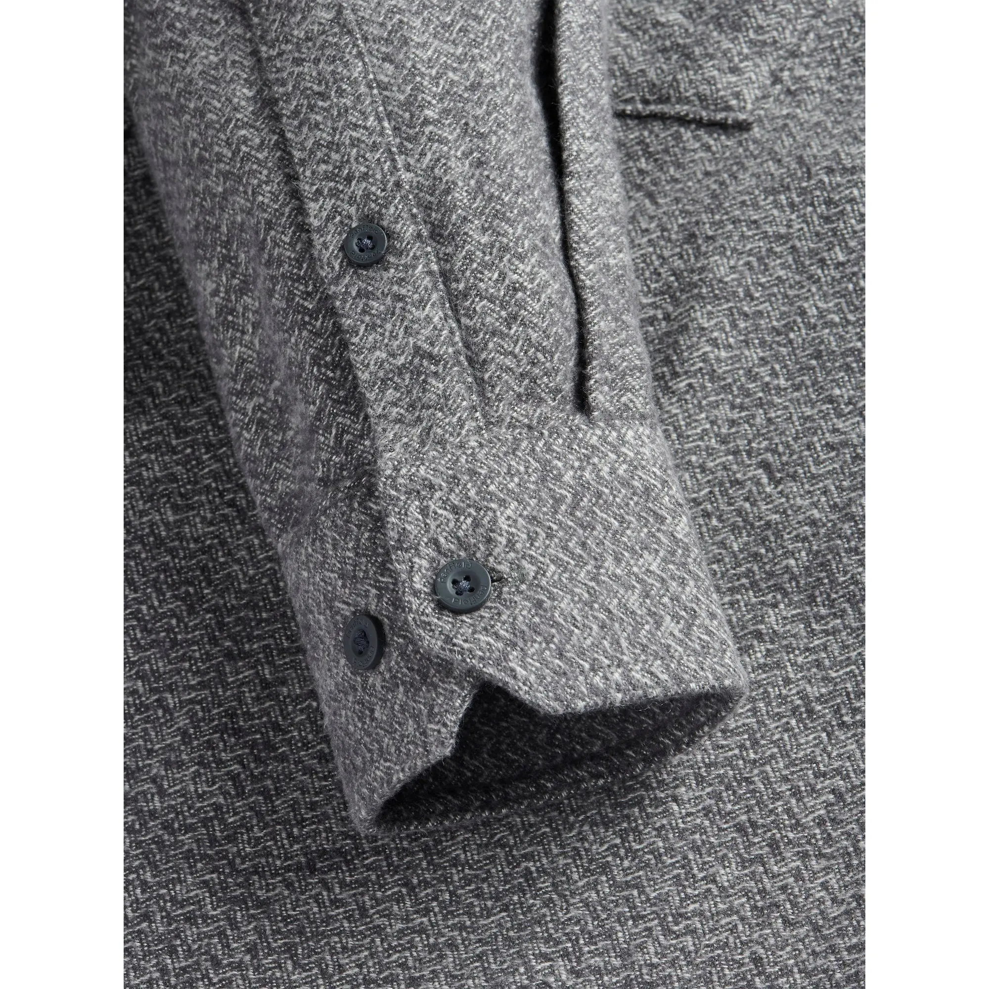 Product image 8 of 9 of Penfield Men's Brushed Textured Overshirt - Mid Grey Heather