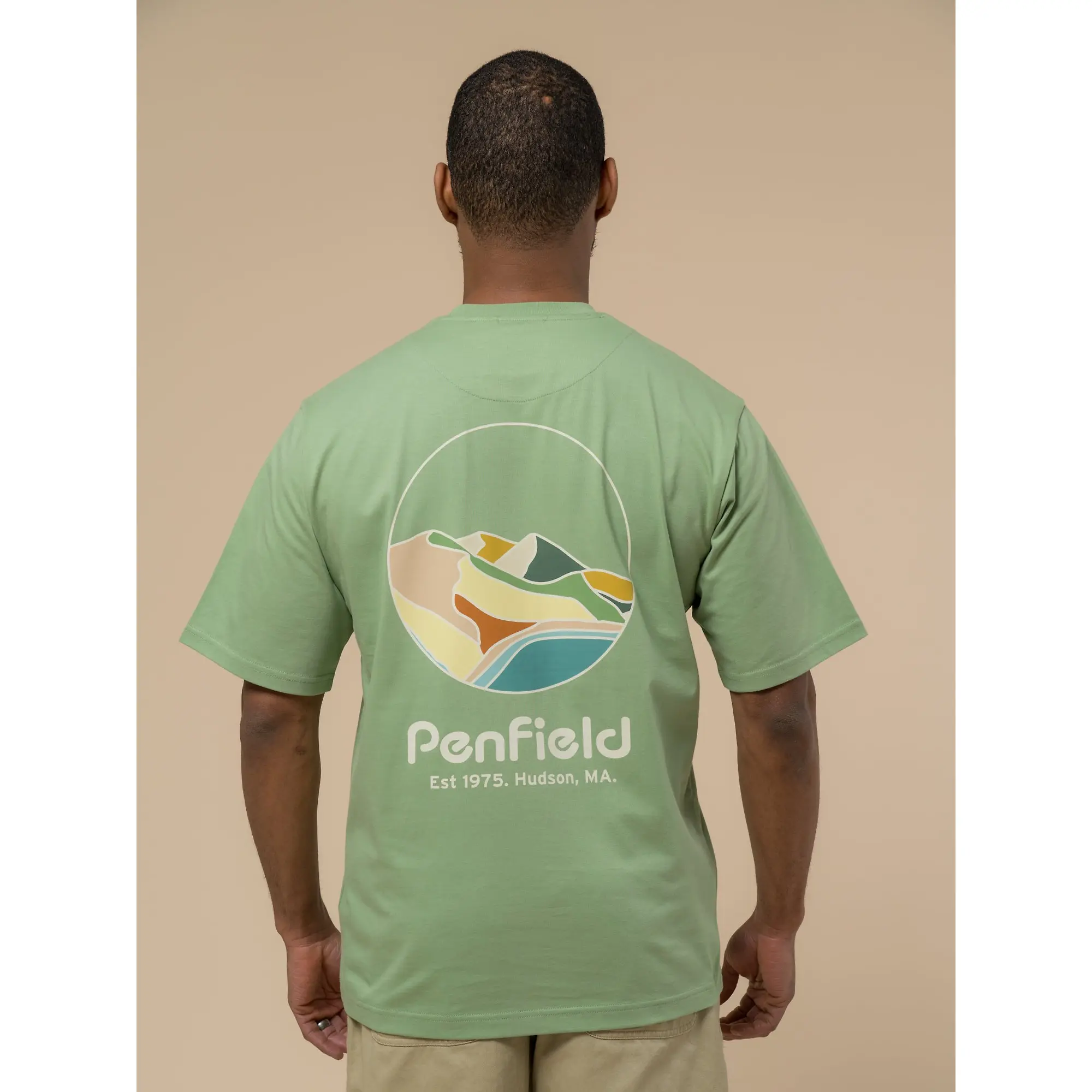 Product image 4 of 10 of Penfield Men's Circle Landscape T-Shirt - Mistletoe
