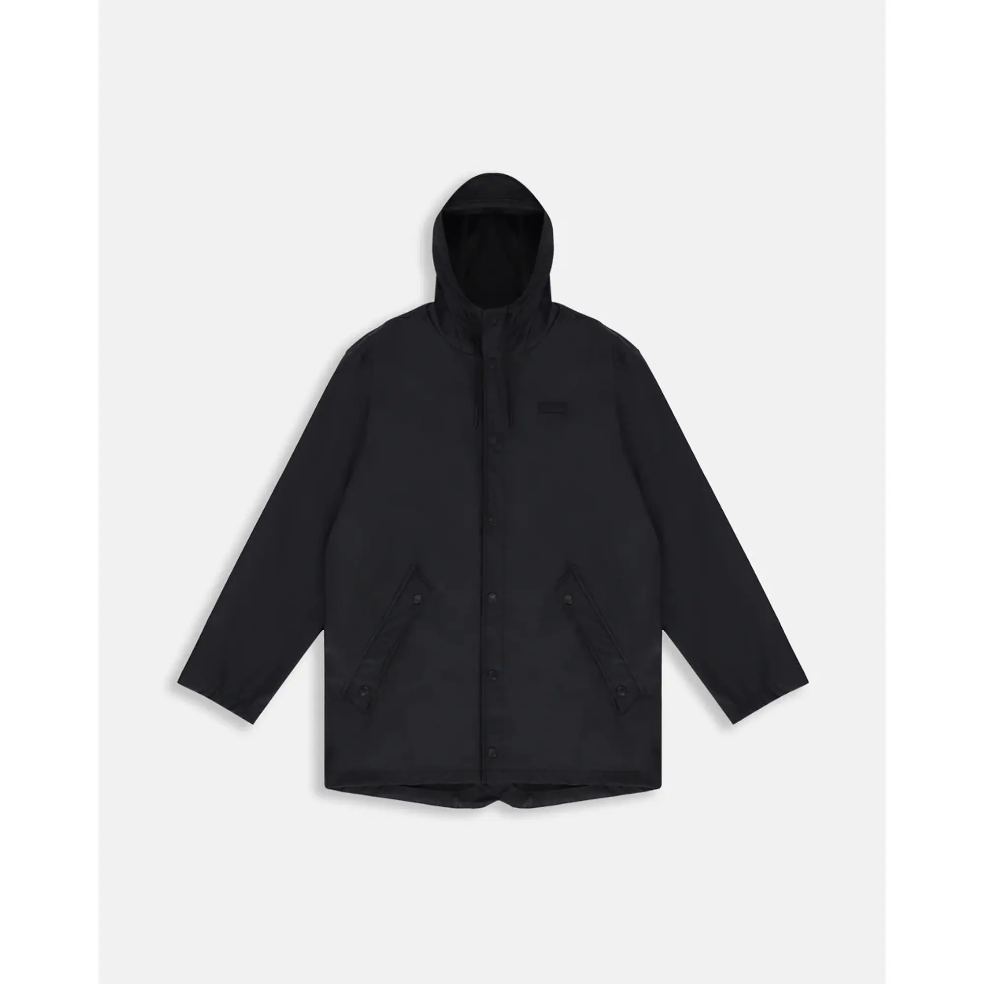 Product image 10 of 12 of Hunter Unisex Downpour Jo Pu Rain Parka - Black
