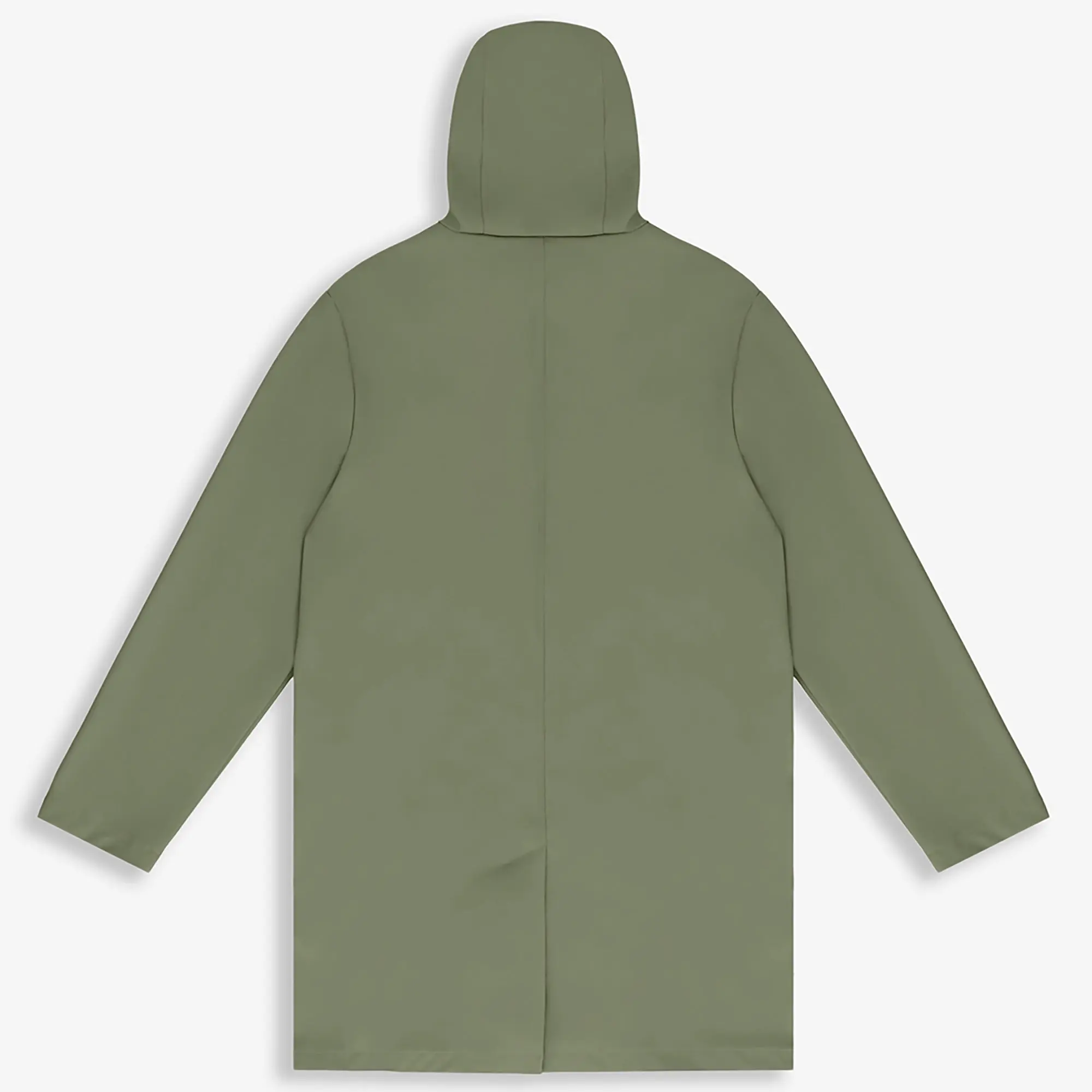 Product image 7 of 8 of Hunter Unisex Downpour Andrea Pu Rain Coat - Deep Lichen Green