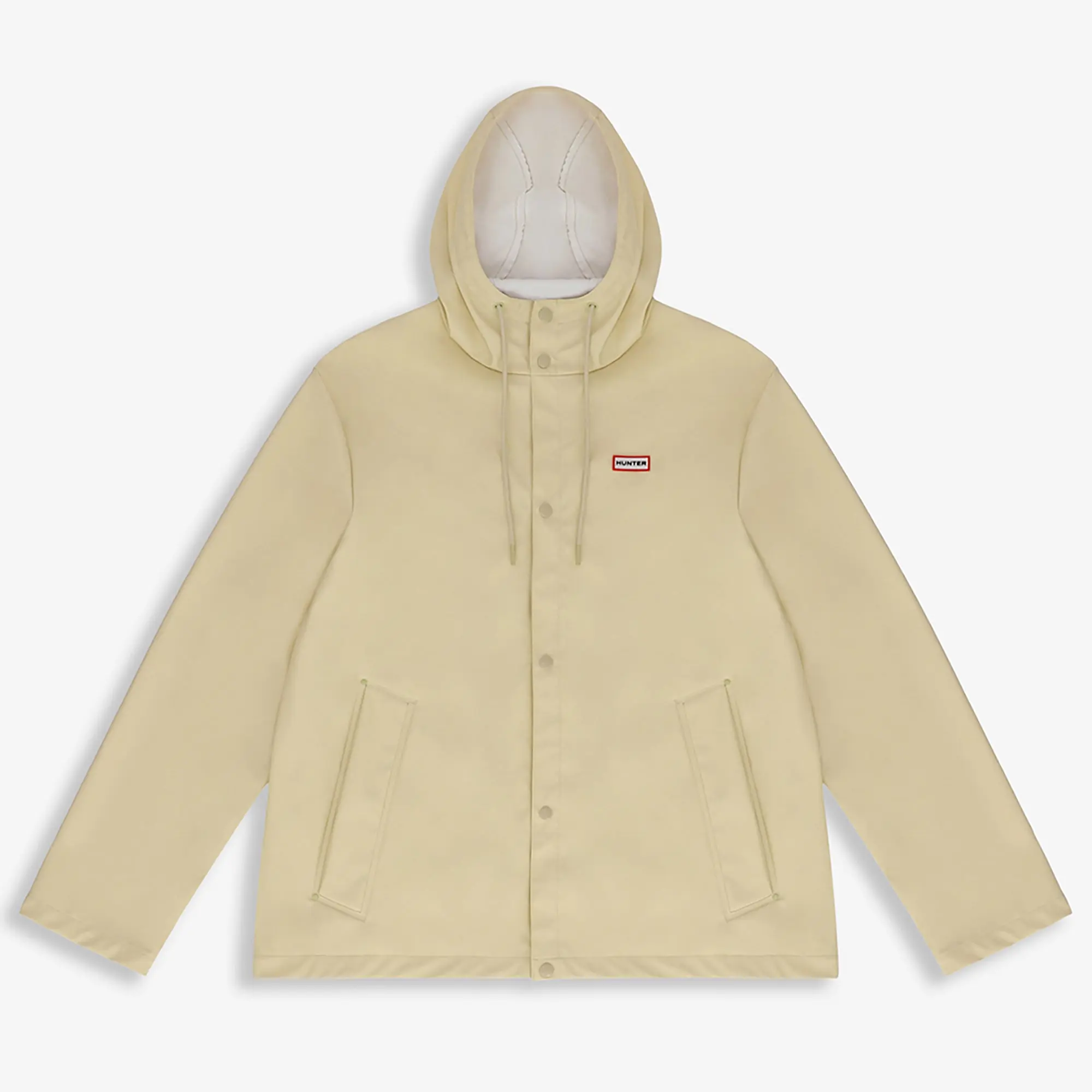 Product image 6 of 8 of Hunter Unisex Downpour Izzy Pu Hooded Jacket - Gravel