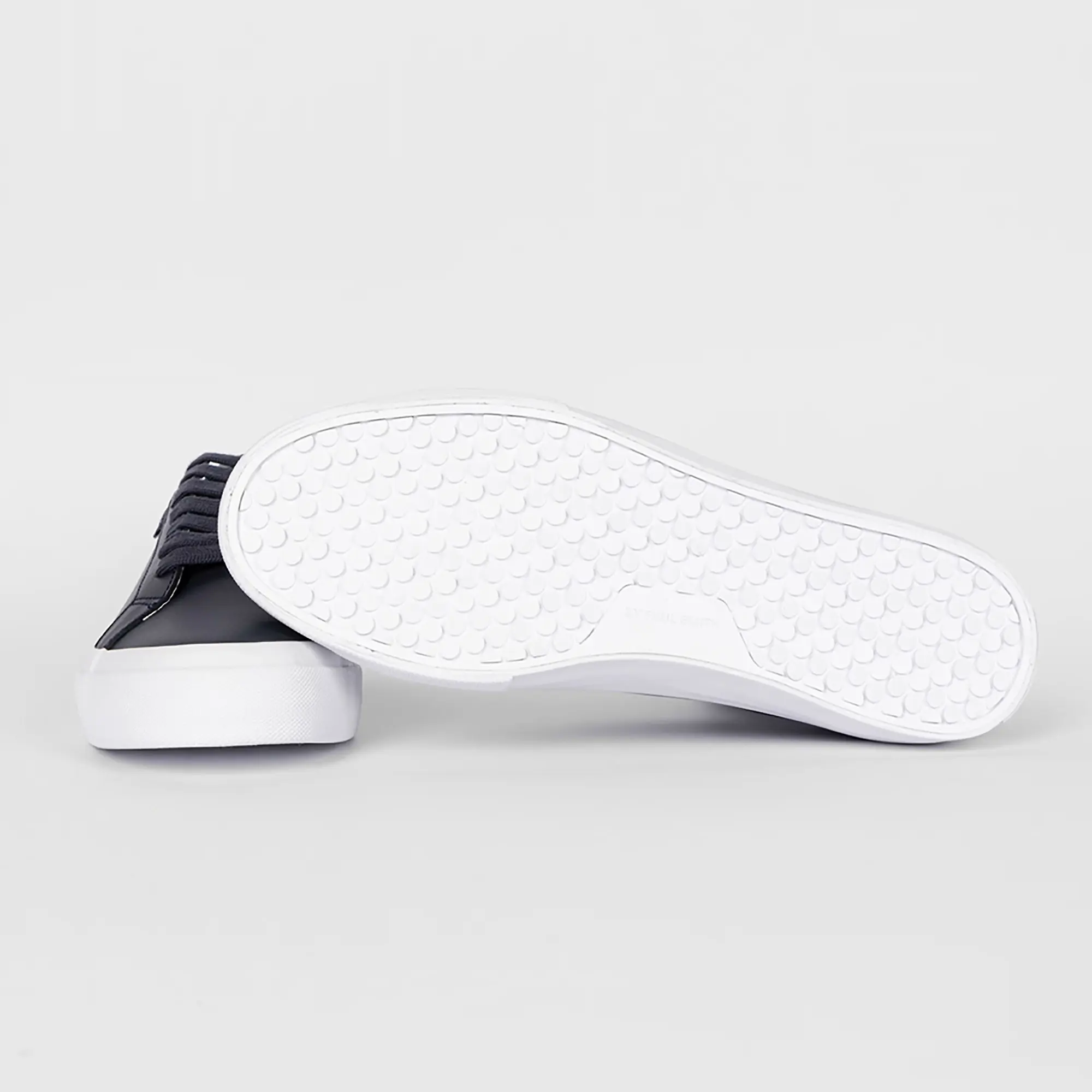 Product image 2 of 5 of PS By Paul Smith Men's Coated Leather Amos Trainers - Dark Navy