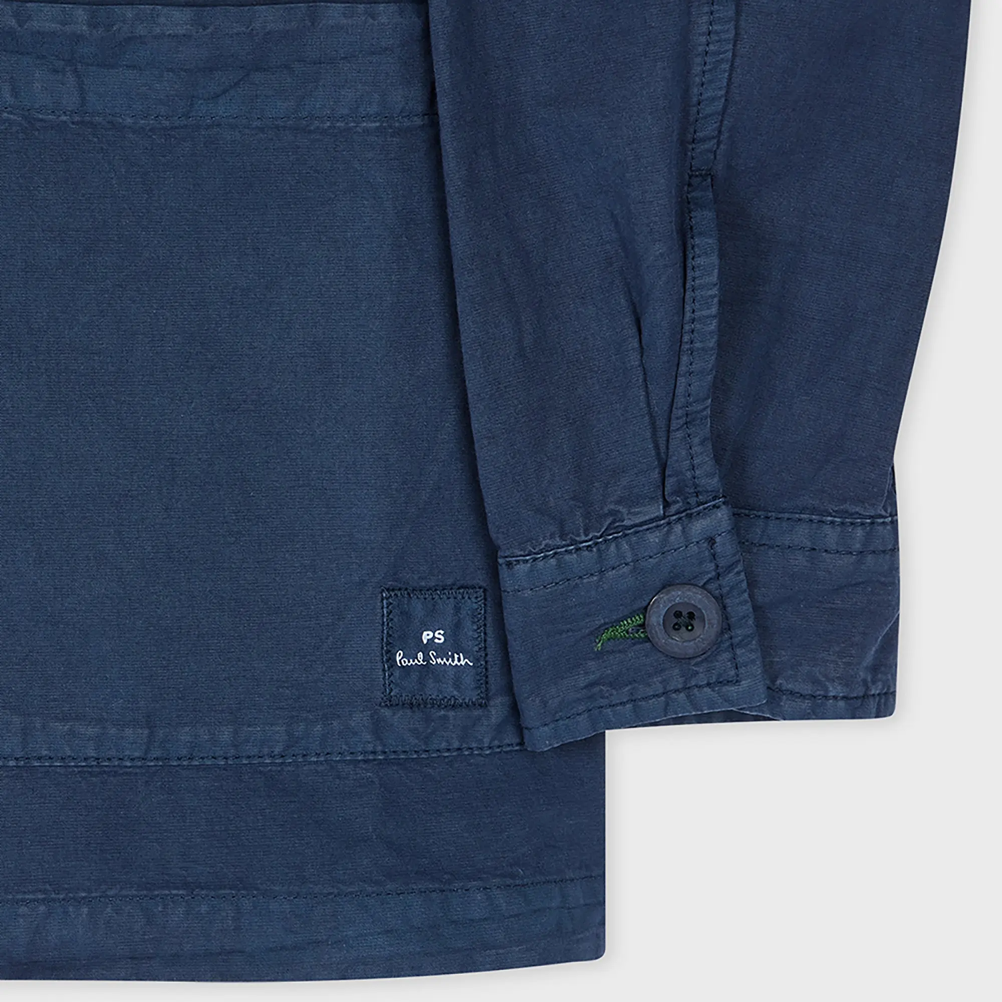 Product image 3 of 4 of PS By Paul Smith Men's Cotton-Linen Work Jacket - Navy