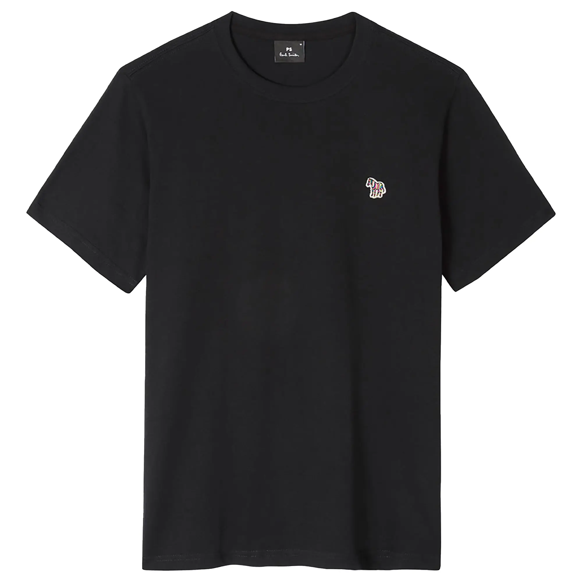 Product image 1 of 2 of PS By Paul Smith Men's Cotton Zebra Logo T-Shirt - Black