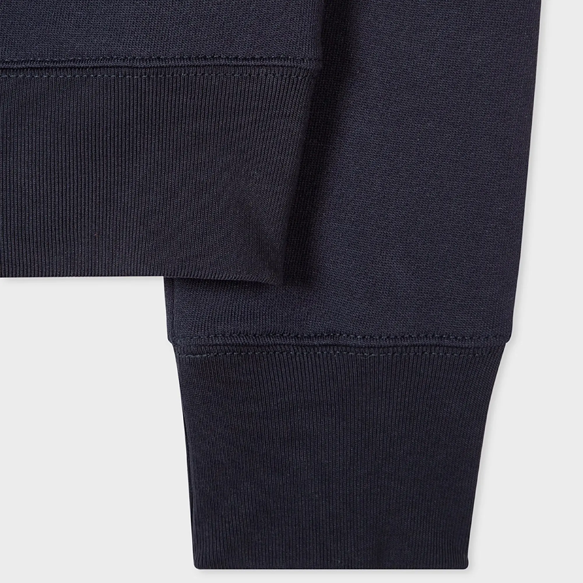Product image 6 of 6 of PS By Paul Smith Men's Cotton Zebra Logo Zip-Neck Sweatshirt - Navy