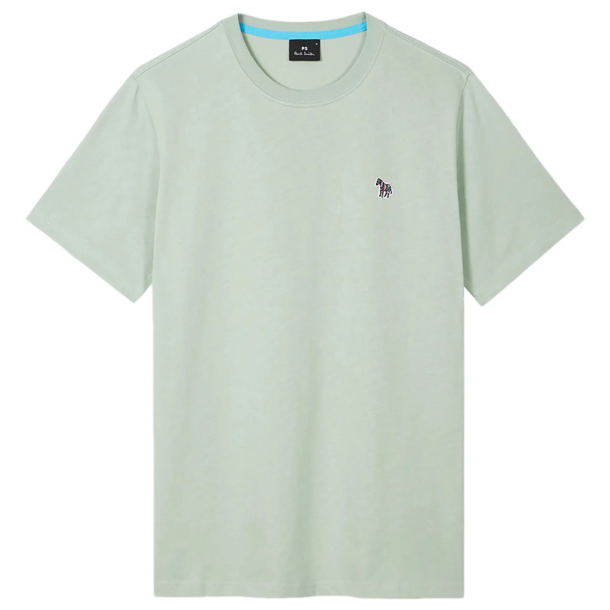 Product image 1 of 2 of PS By Paul Smith Men's Organic Cotton Zebra Logo T-Shirt - Sage Green