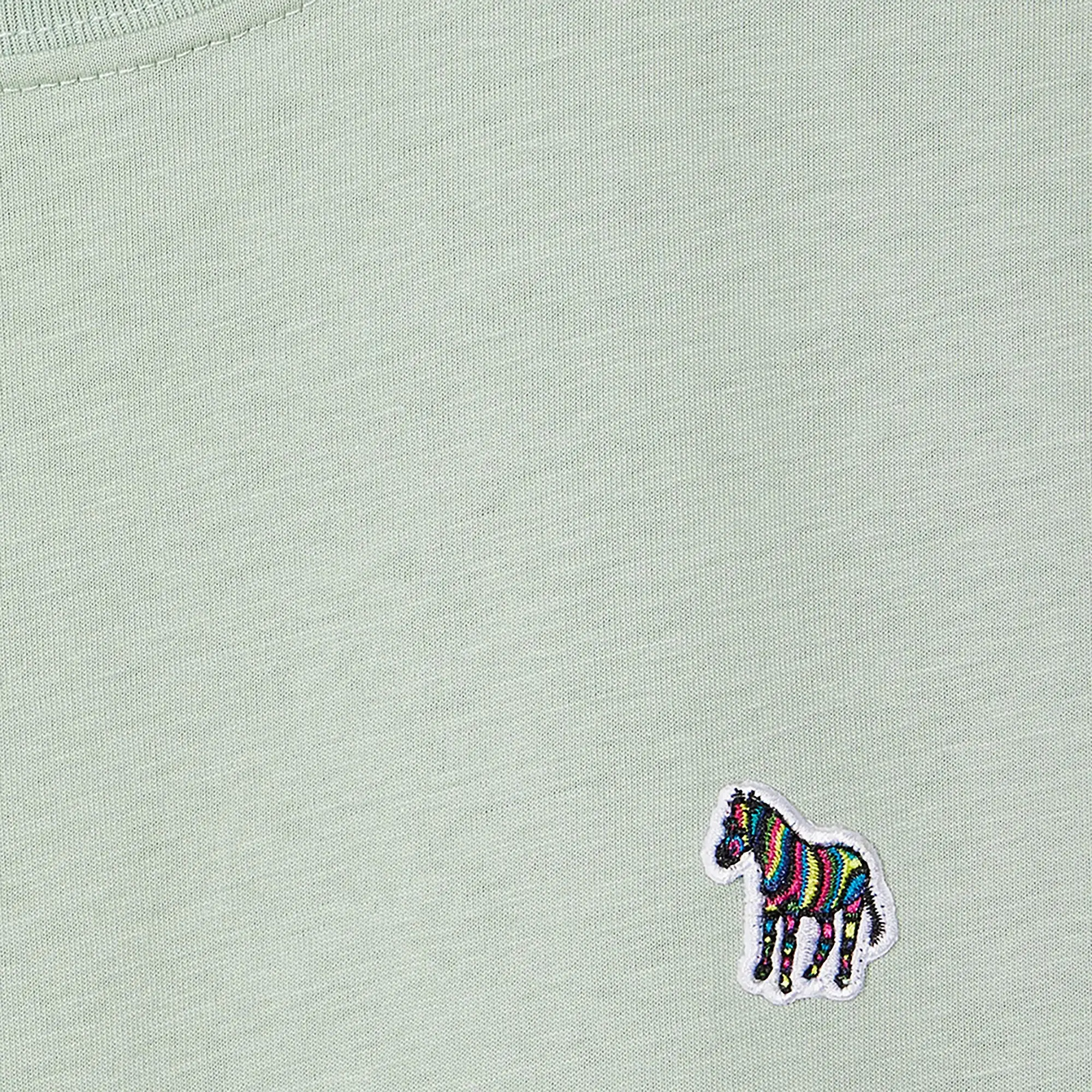 Product image 2 of 2 of PS By Paul Smith Men's Organic Cotton Zebra Logo T-Shirt - Sage Green