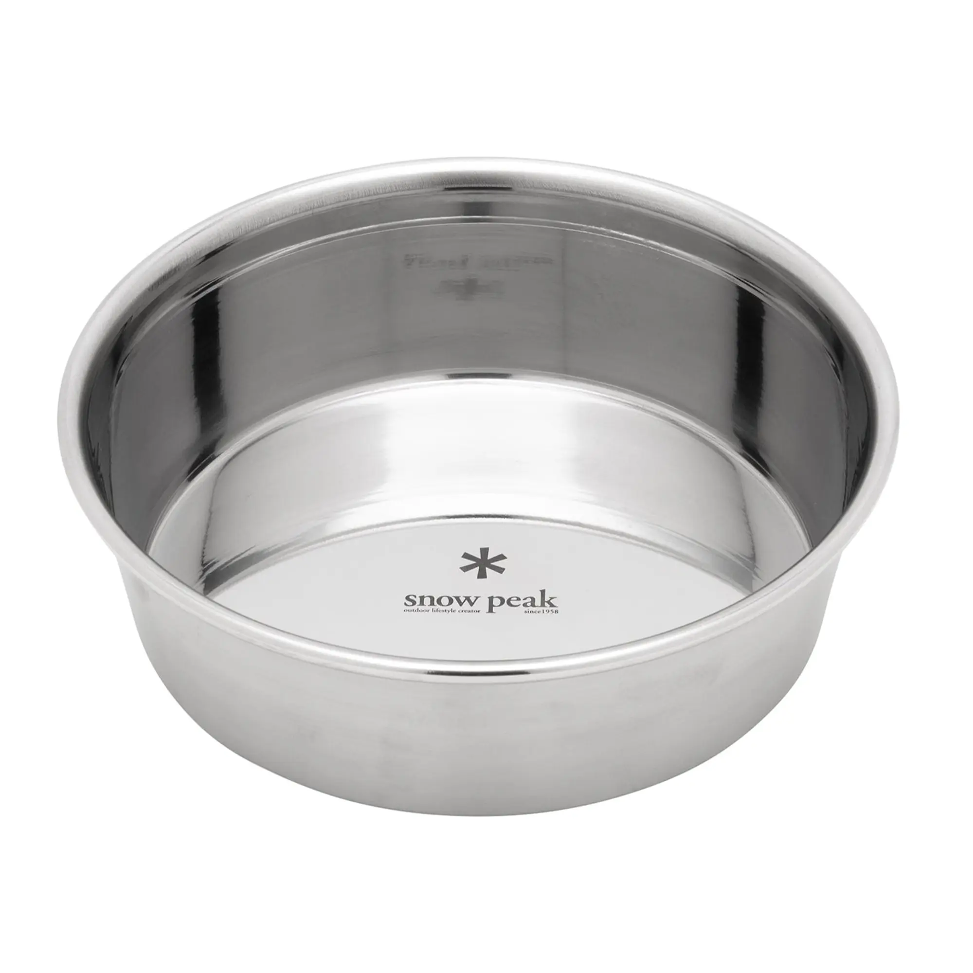 Product image 1 of 2 of Snow Peak Stainless Steel Dog Bowl