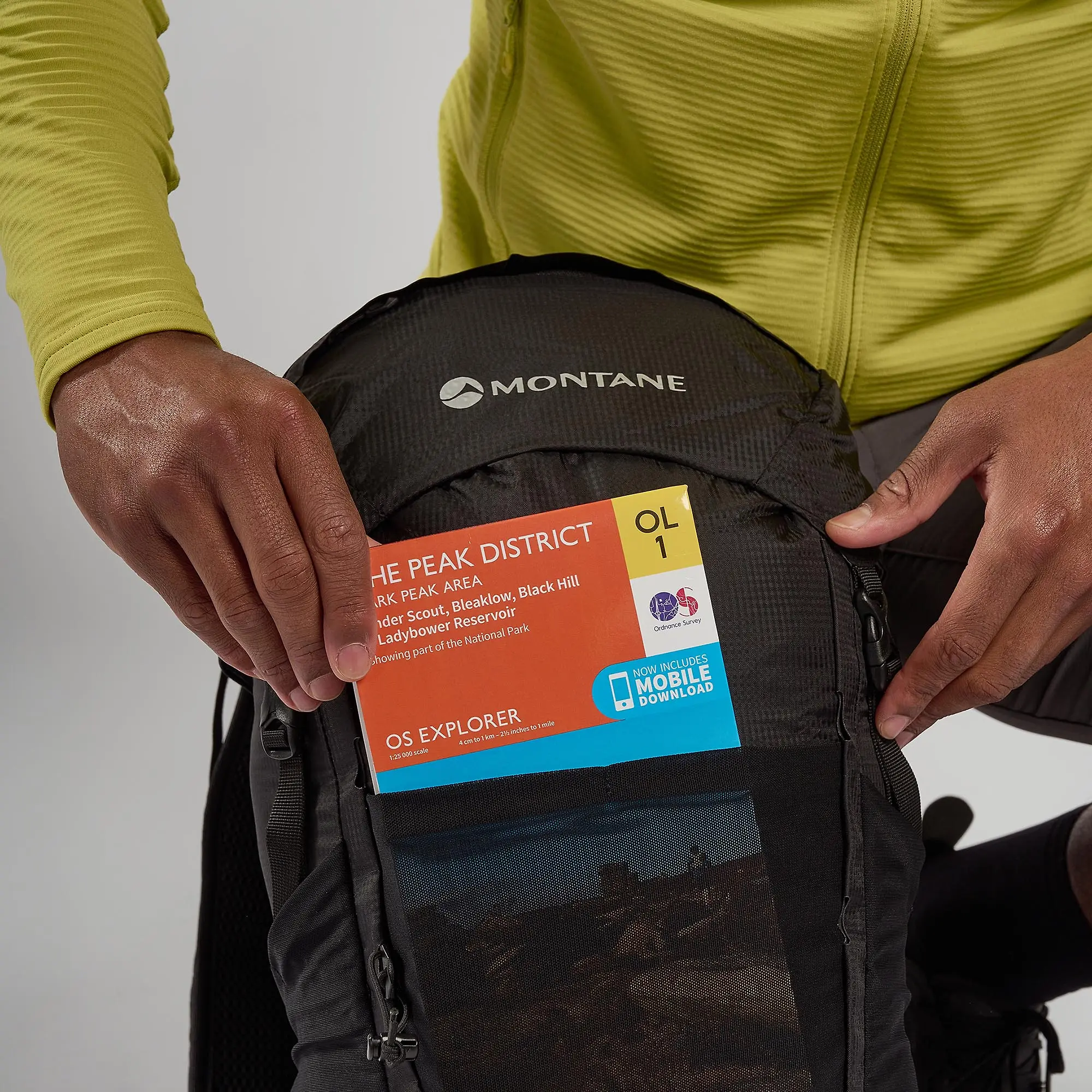 Product image 11 of 14 of Montane Trailblazer 25L Backpack - Black