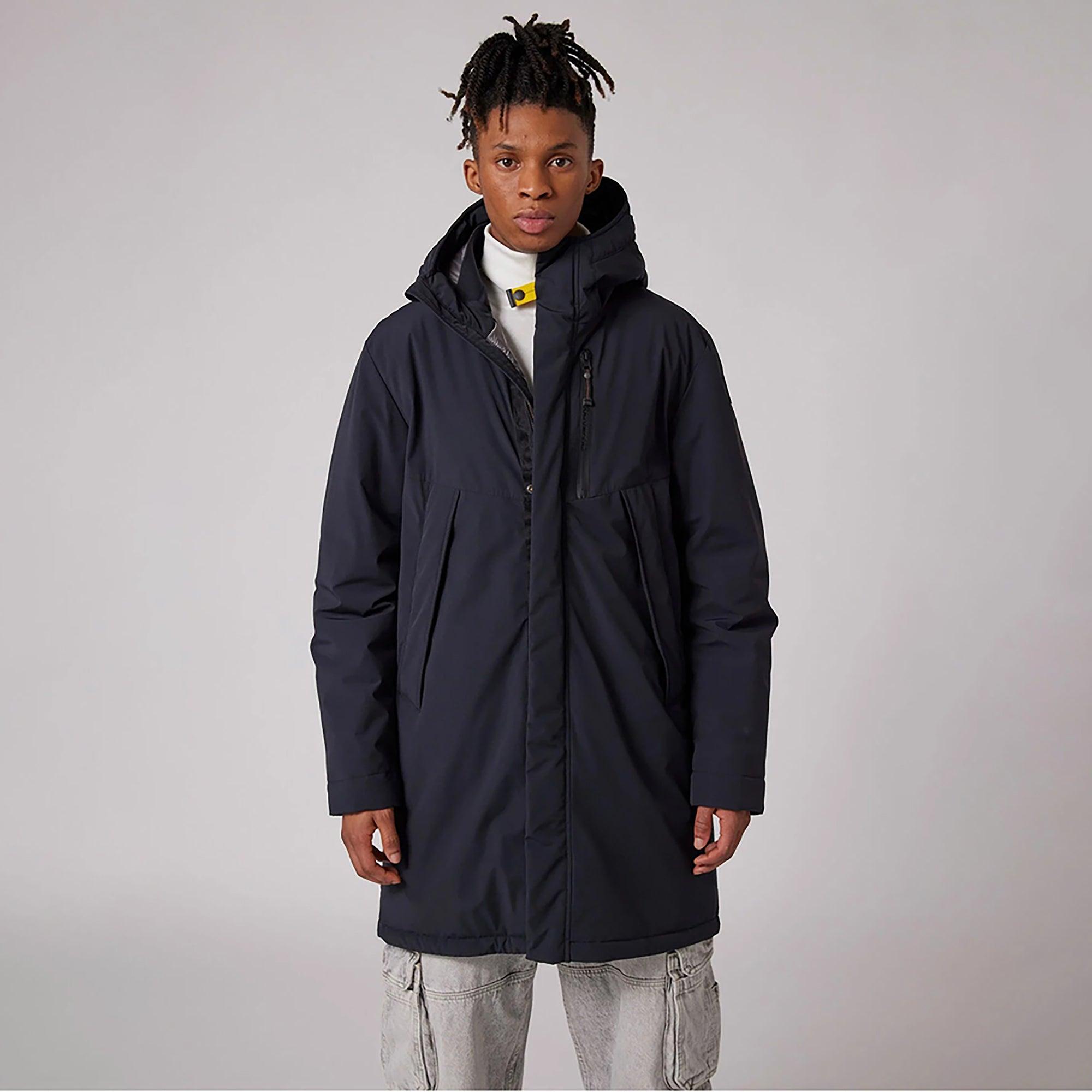 PARAJUMPERS アウター XXL Parajumpers Men's Easy Long Padded Coat - Black | British Attire