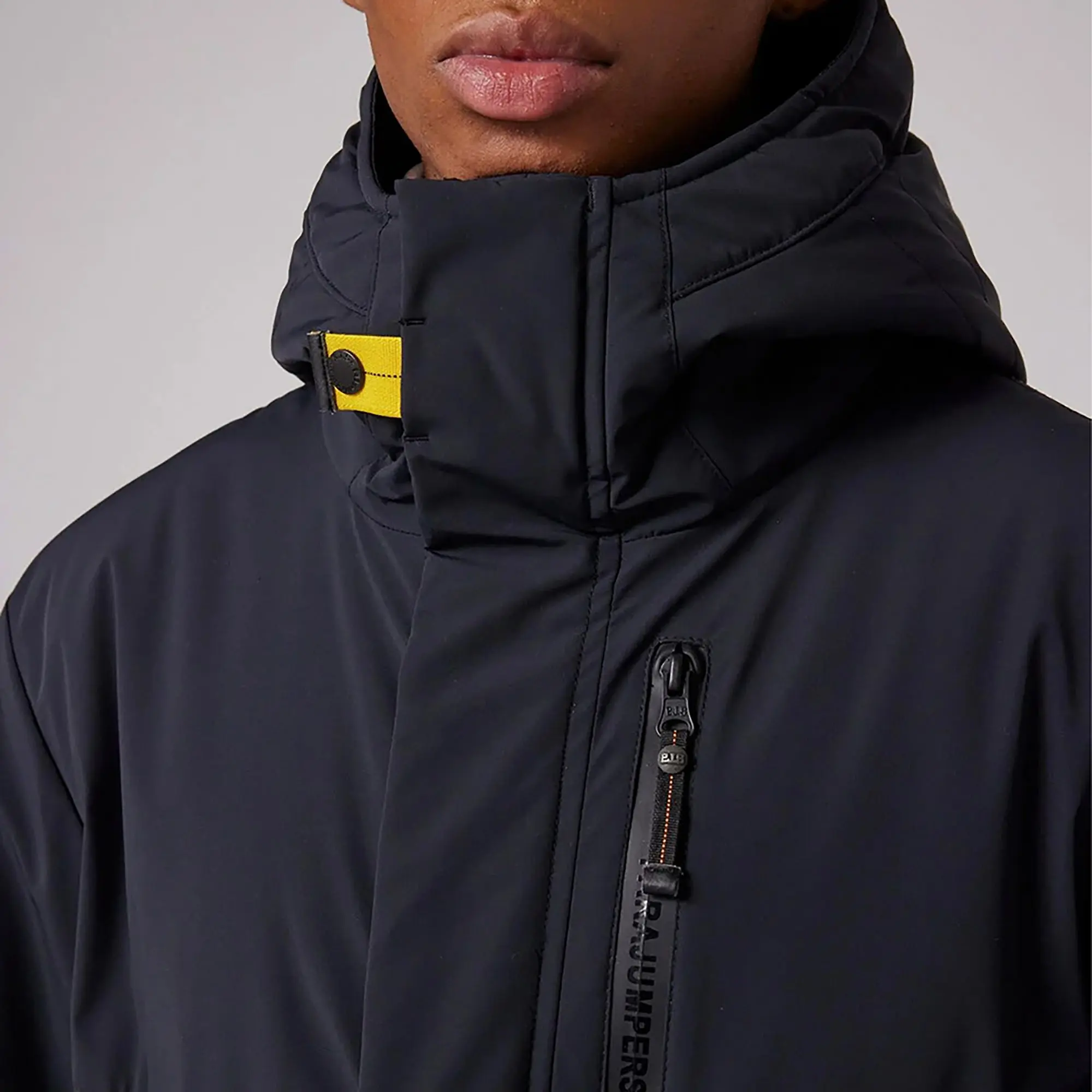 Product image 5 of 7 of Parajumpers Men's Easy Long Padded Coat - Black