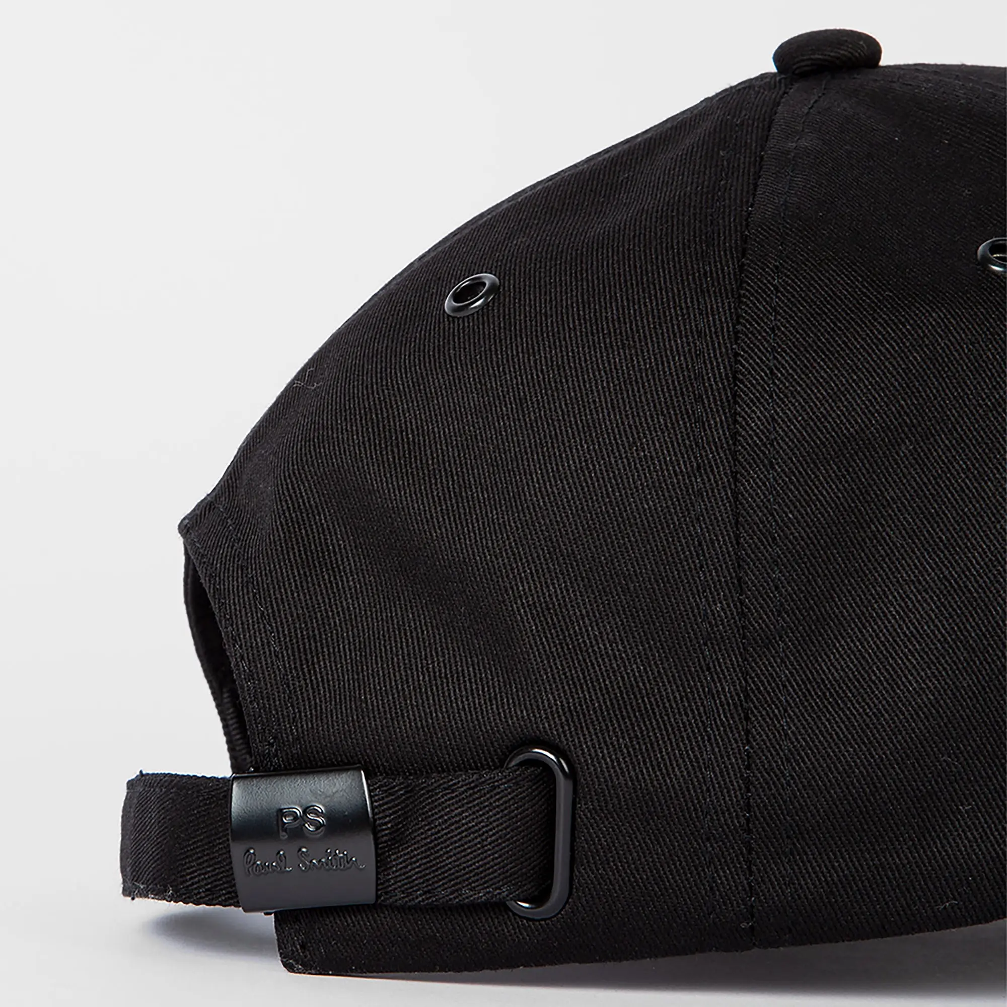 Product image 3 of 4 of Paul Smith Men's Cotton Zebra Logo Baseball Cap - Black