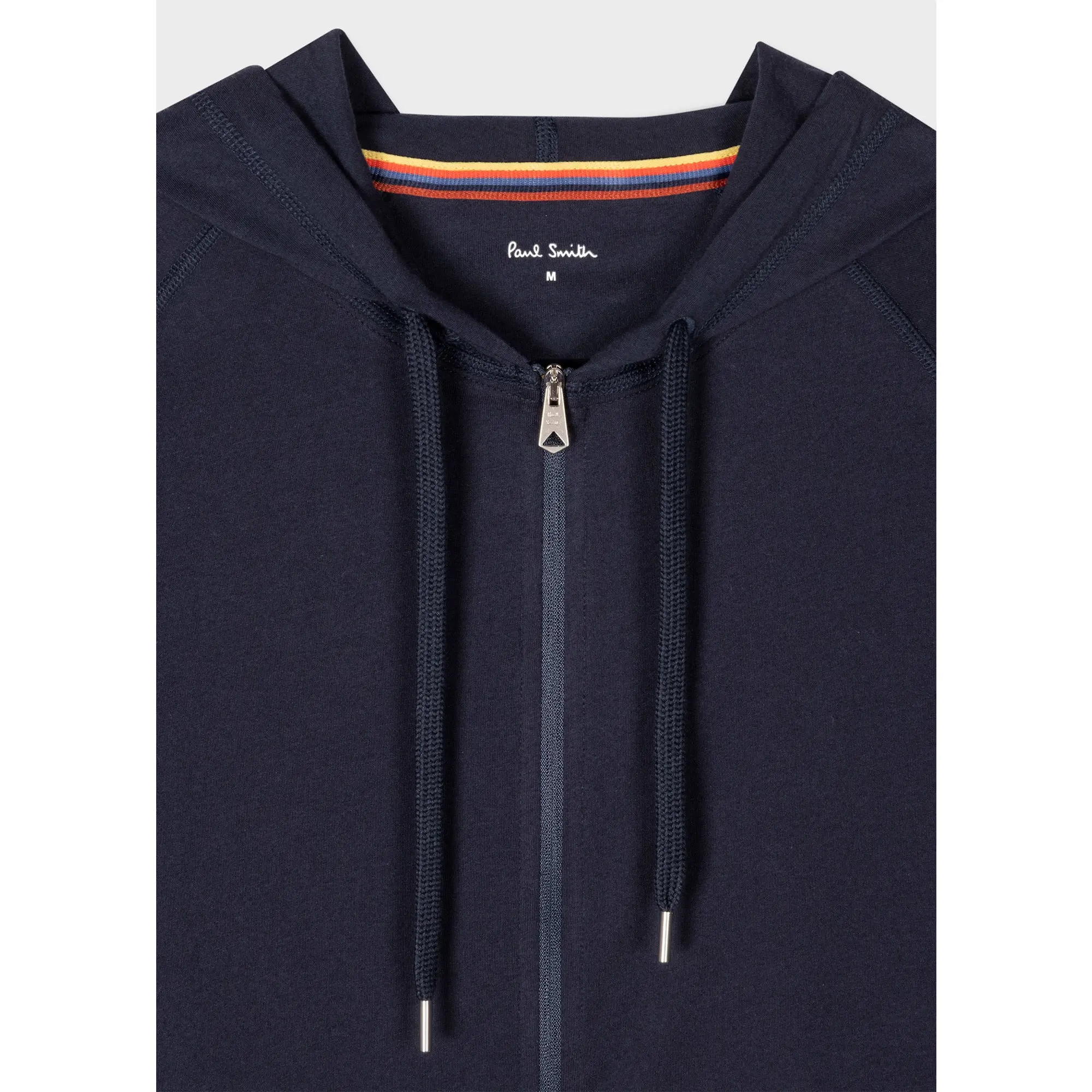 Product image 7 of 7 of Paul Smith Men's Jersey Cotton Zip Lounge Hoodie - Navy