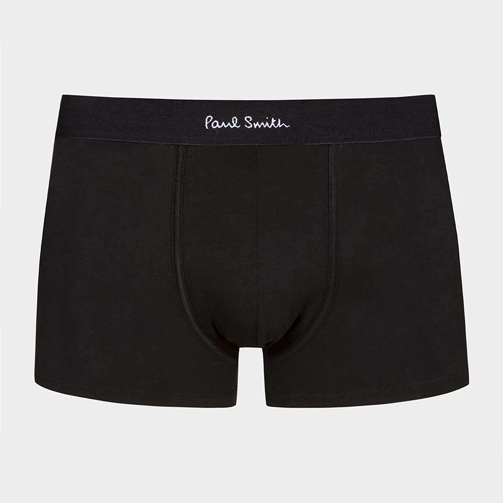 Product image 6 of 7 of Paul Smith Men's Organic-Cotton Mixed Stripe 3 Pack Boxer Briefs - Black