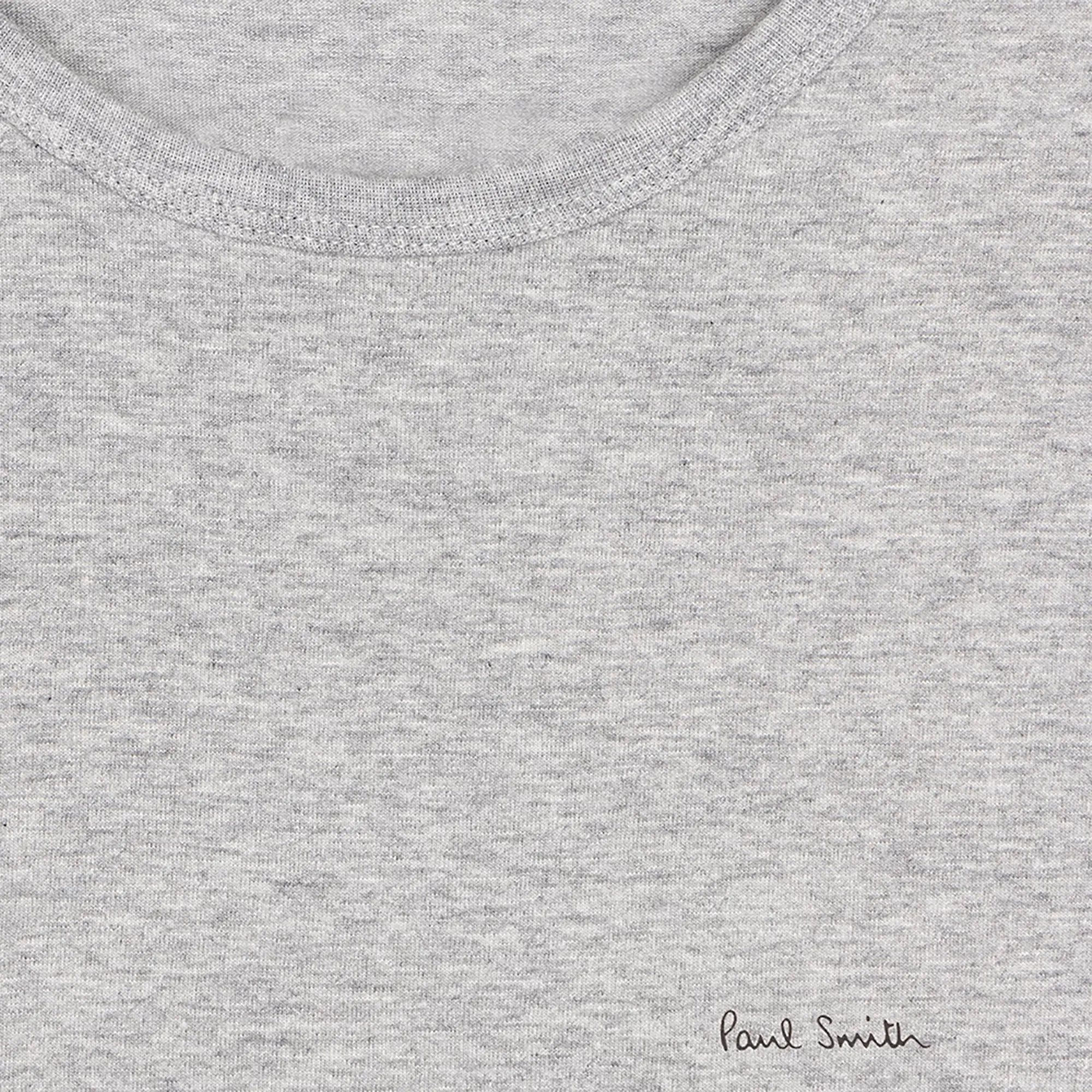 Product image 11 of 13 of Paul Smith Men's Organic Cotton Logo 3 Pack Lounge T-Shirts - Mixed