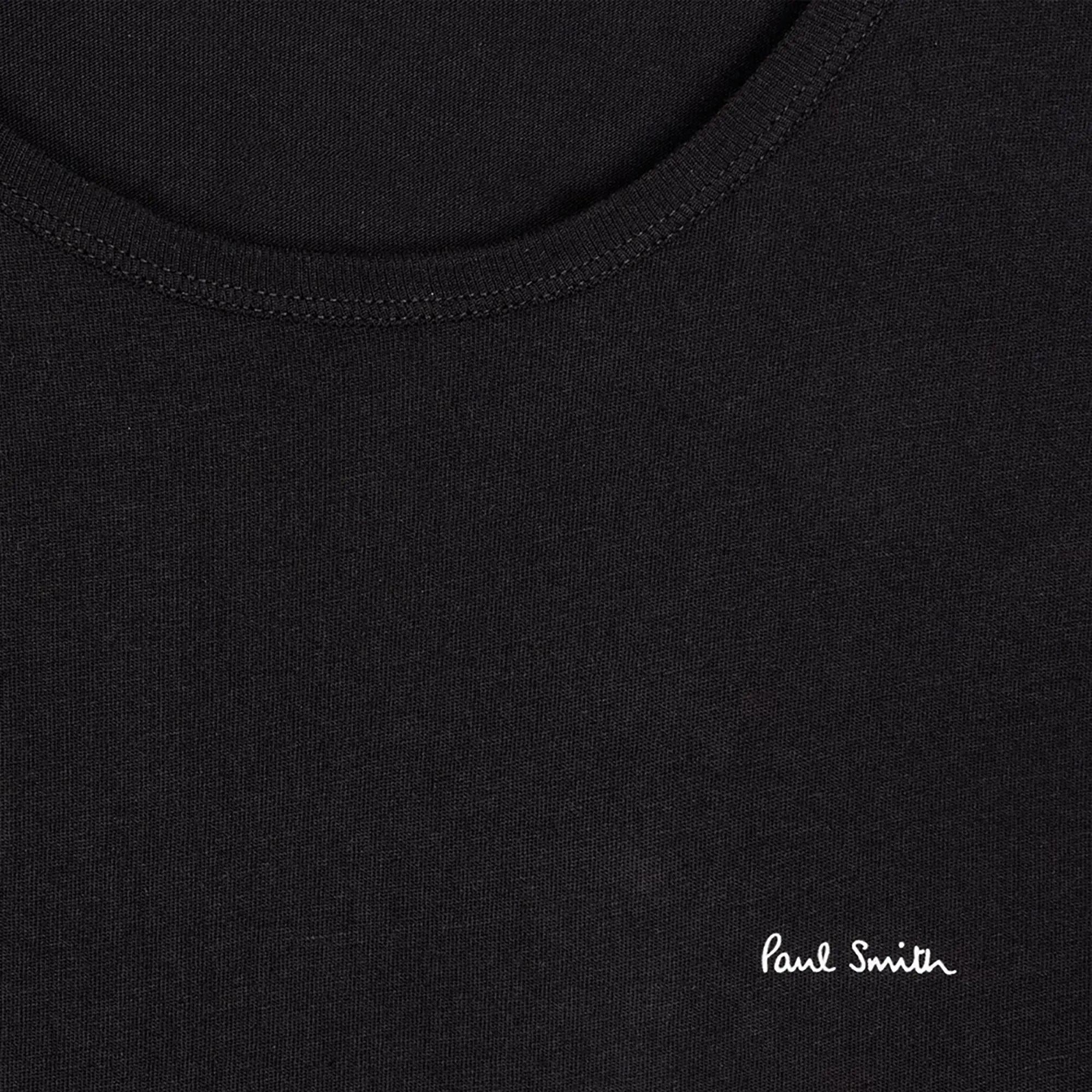 Product image 9 of 13 of Paul Smith Men's Organic Cotton Logo 3 Pack Lounge T-Shirts - Mixed