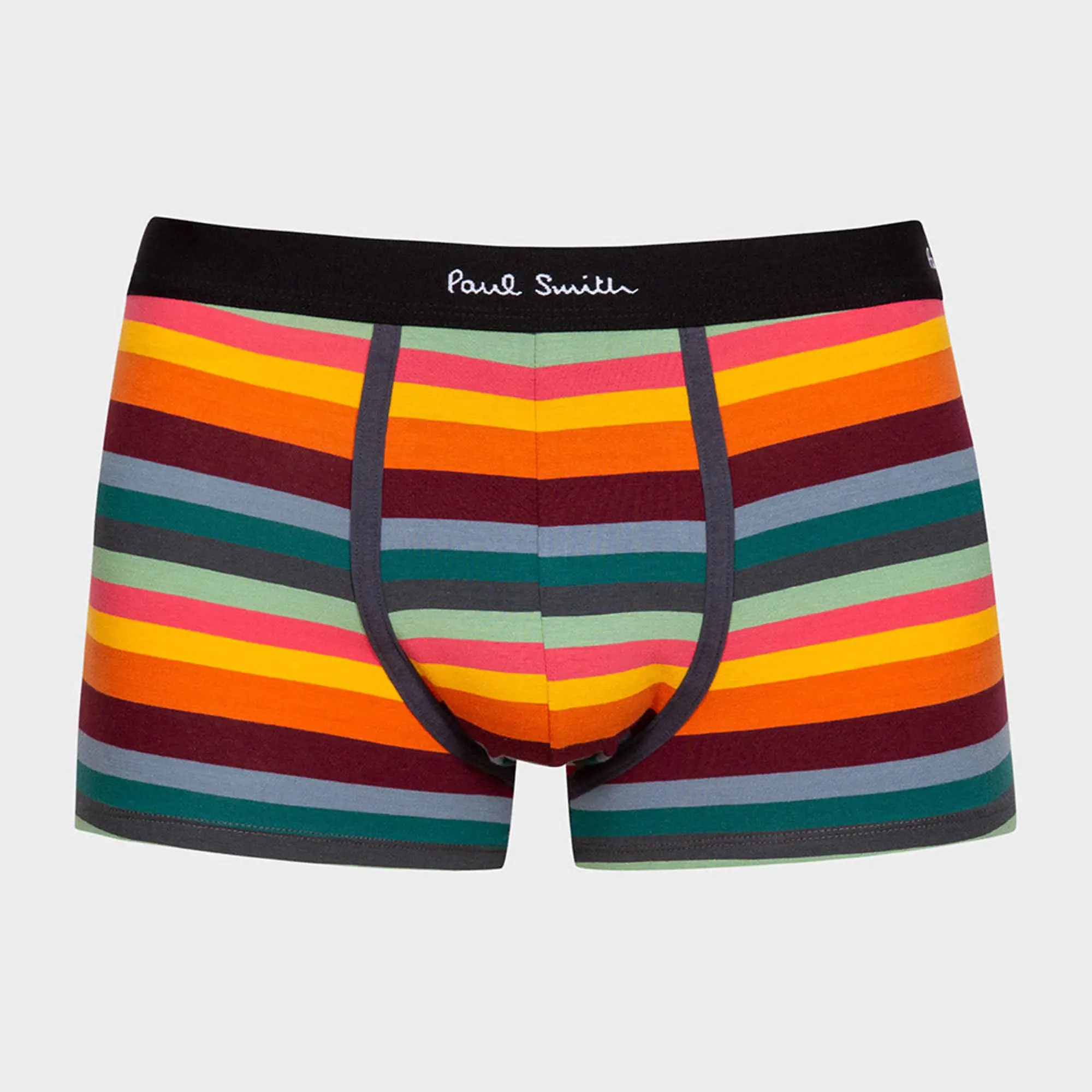 Product image 3 of 7 of Paul Smith Men's Organic Cotton Mixed 5 Pack Boxer Briefs - Artist Stripe