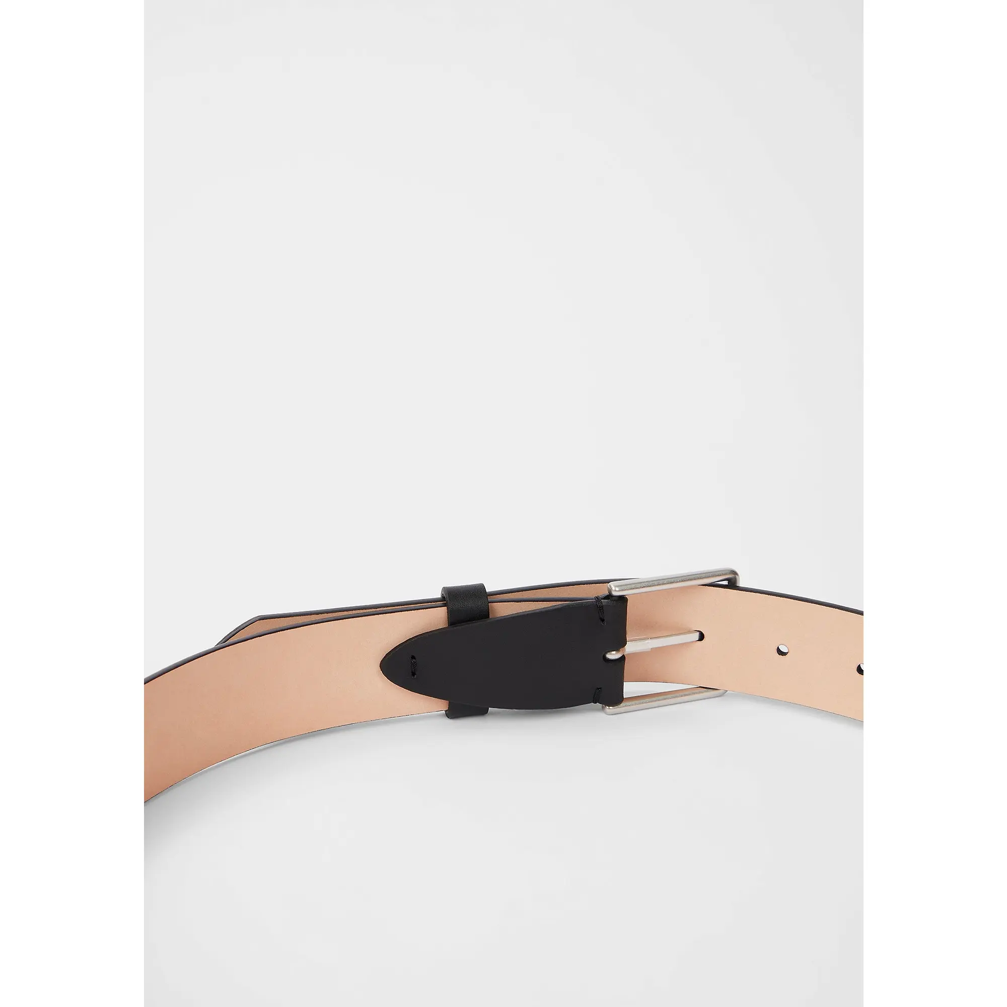 Product image 3 of 4 of Paul Smith Men's 'Artist Stripe' Stitch Leather Belt - Black