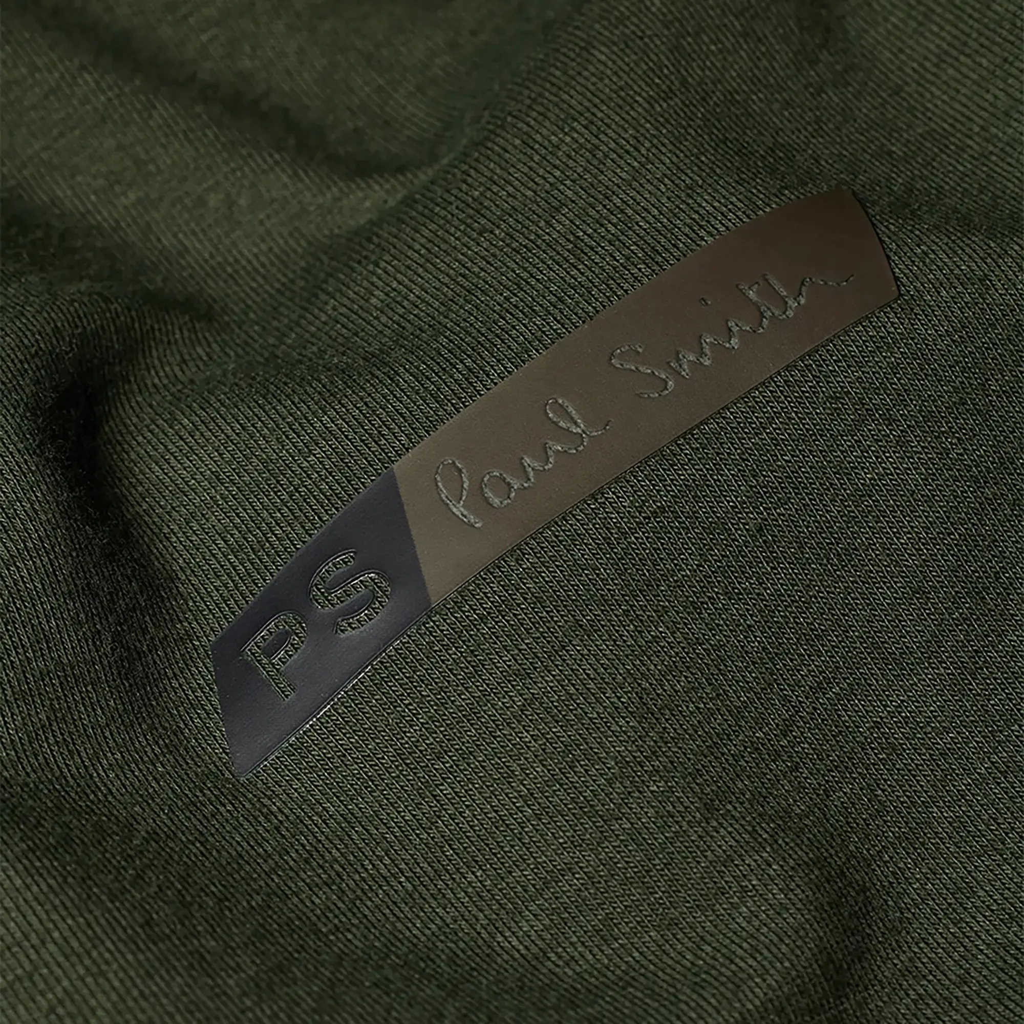 Product image 6 of 7 of Paul Smith Men's Stretch-Cotton Zip Hoodie - Green