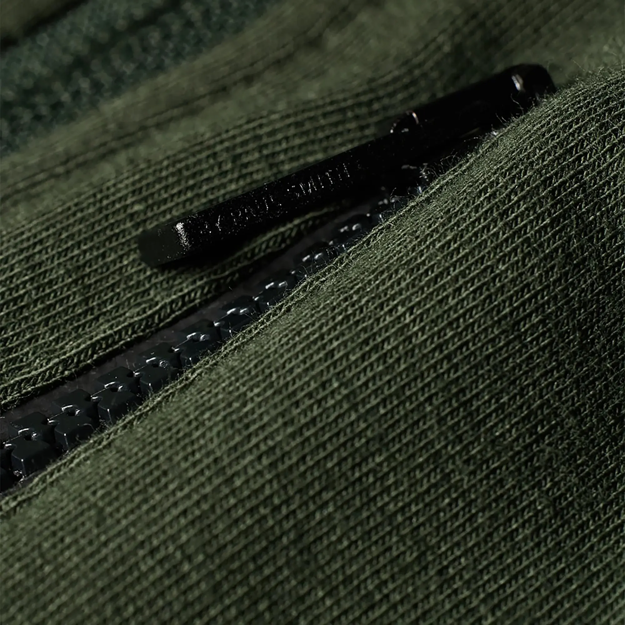 Product image 7 of 7 of Paul Smith Men's Stretch-Cotton Zip Hoodie - Green