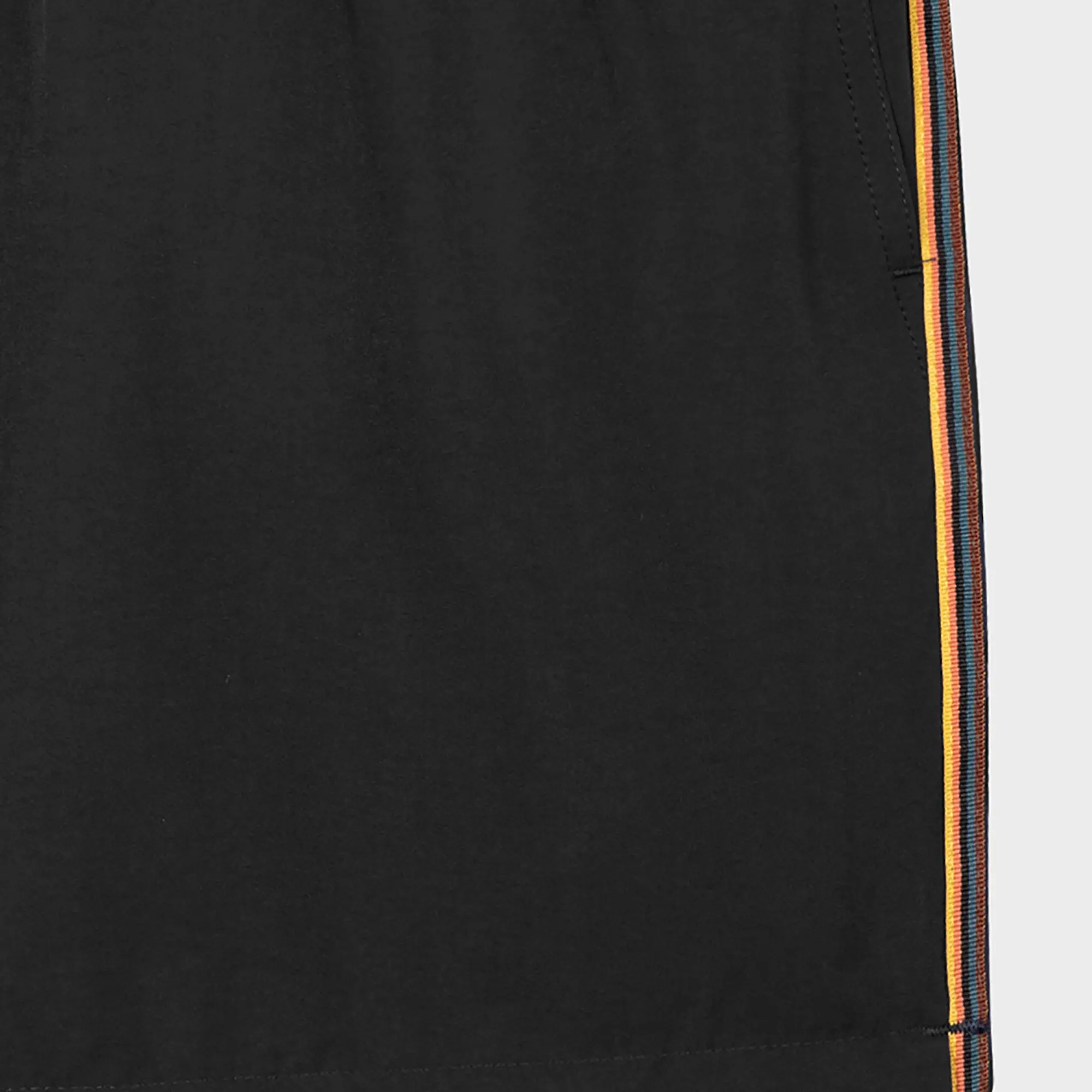 Product image 6 of 6 of Paul Smith Men's Swim Shorts With 'Artist Stripe' Trim - Black